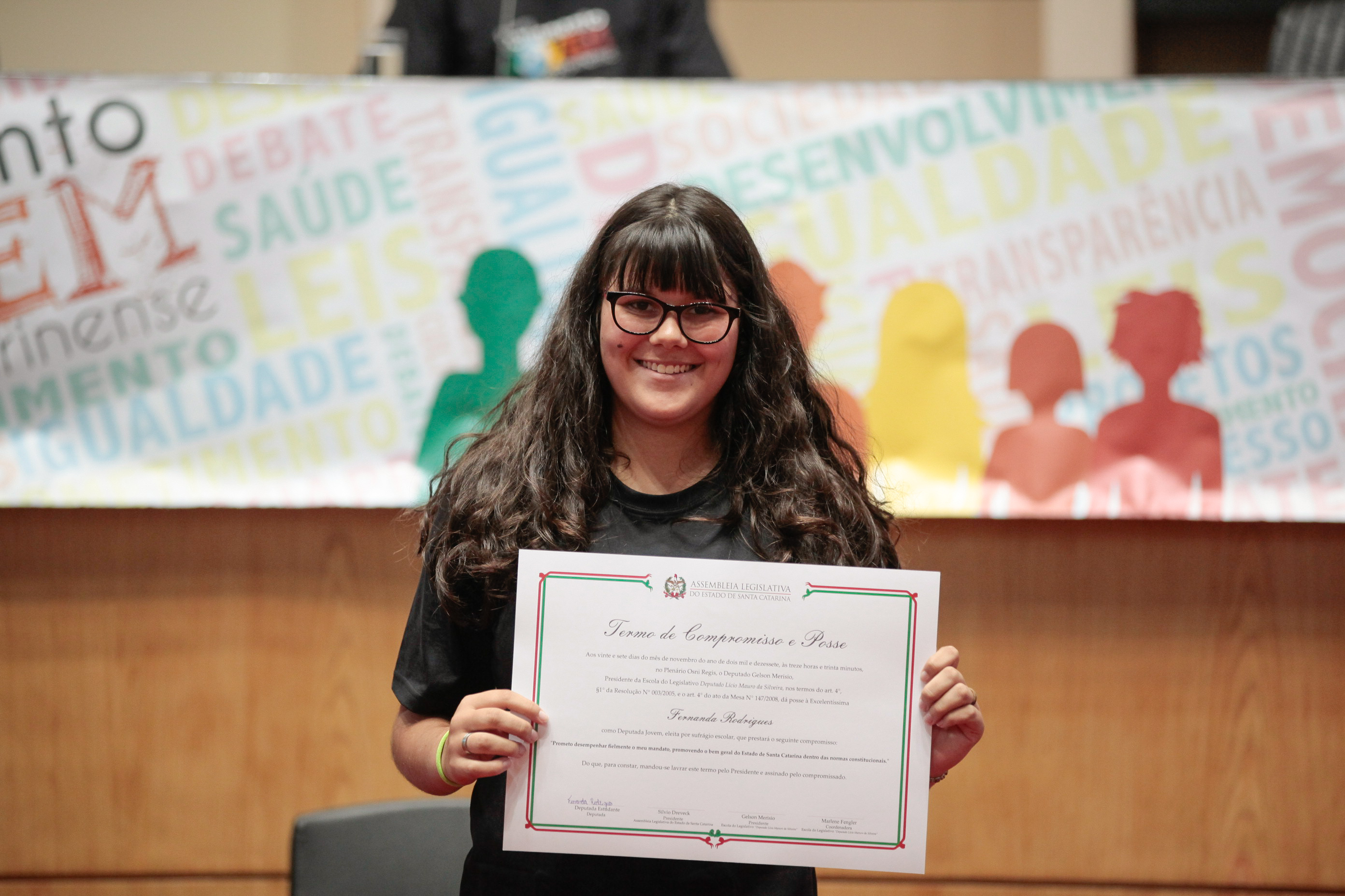 Programa Jovens Parlamentares.