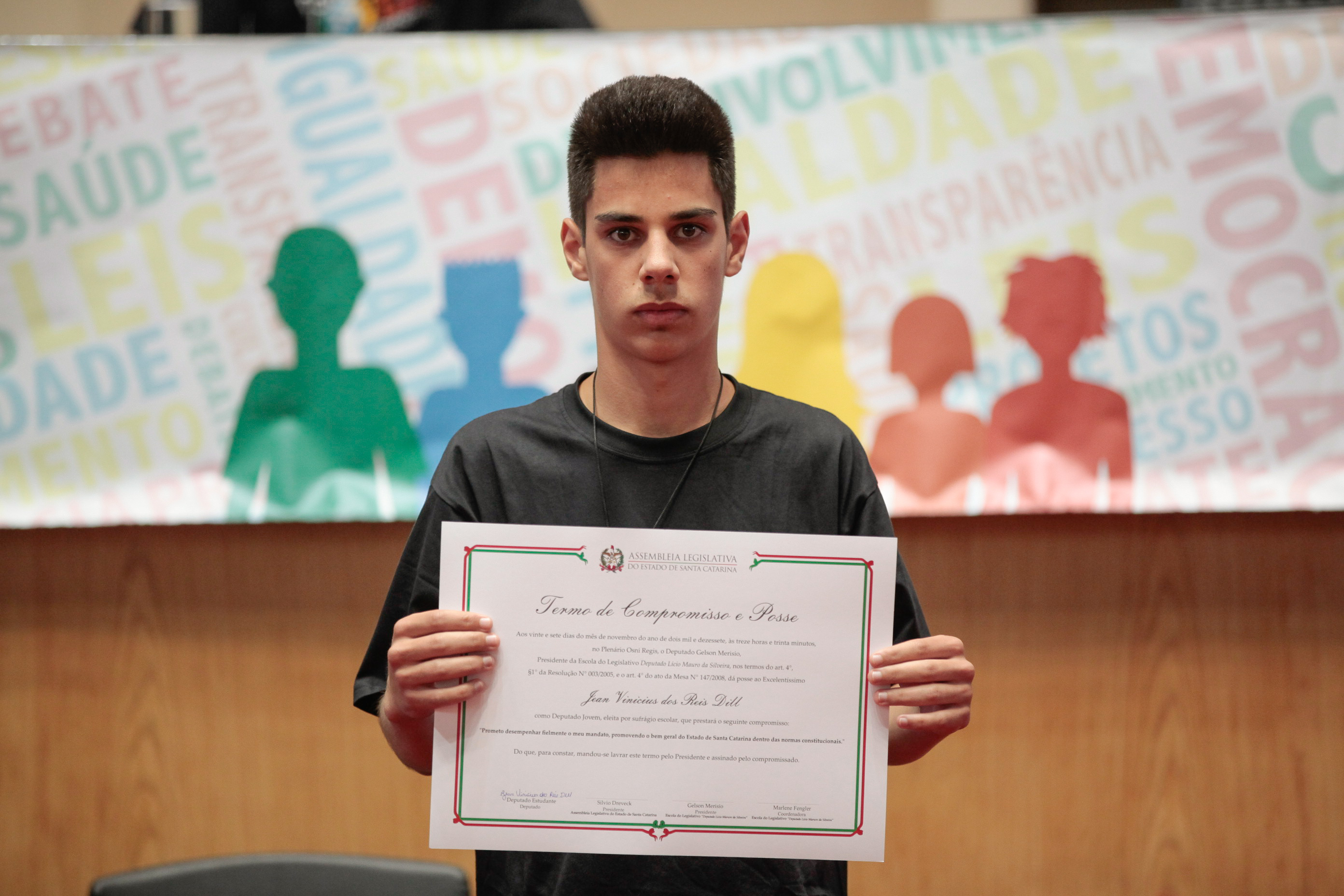 Programa Jovens Parlamentares.