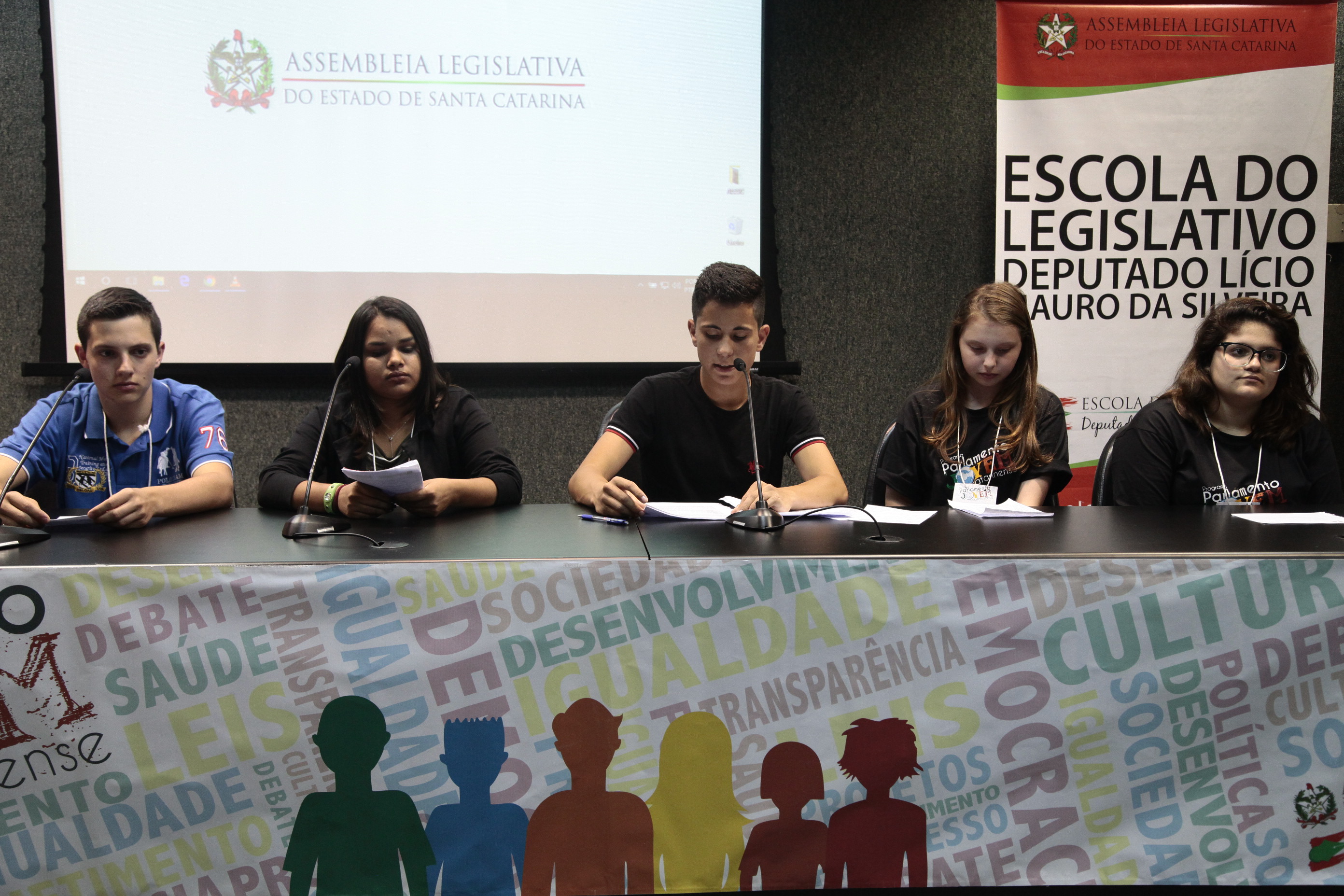 Parlamento Jovem - Instalação da CCJ