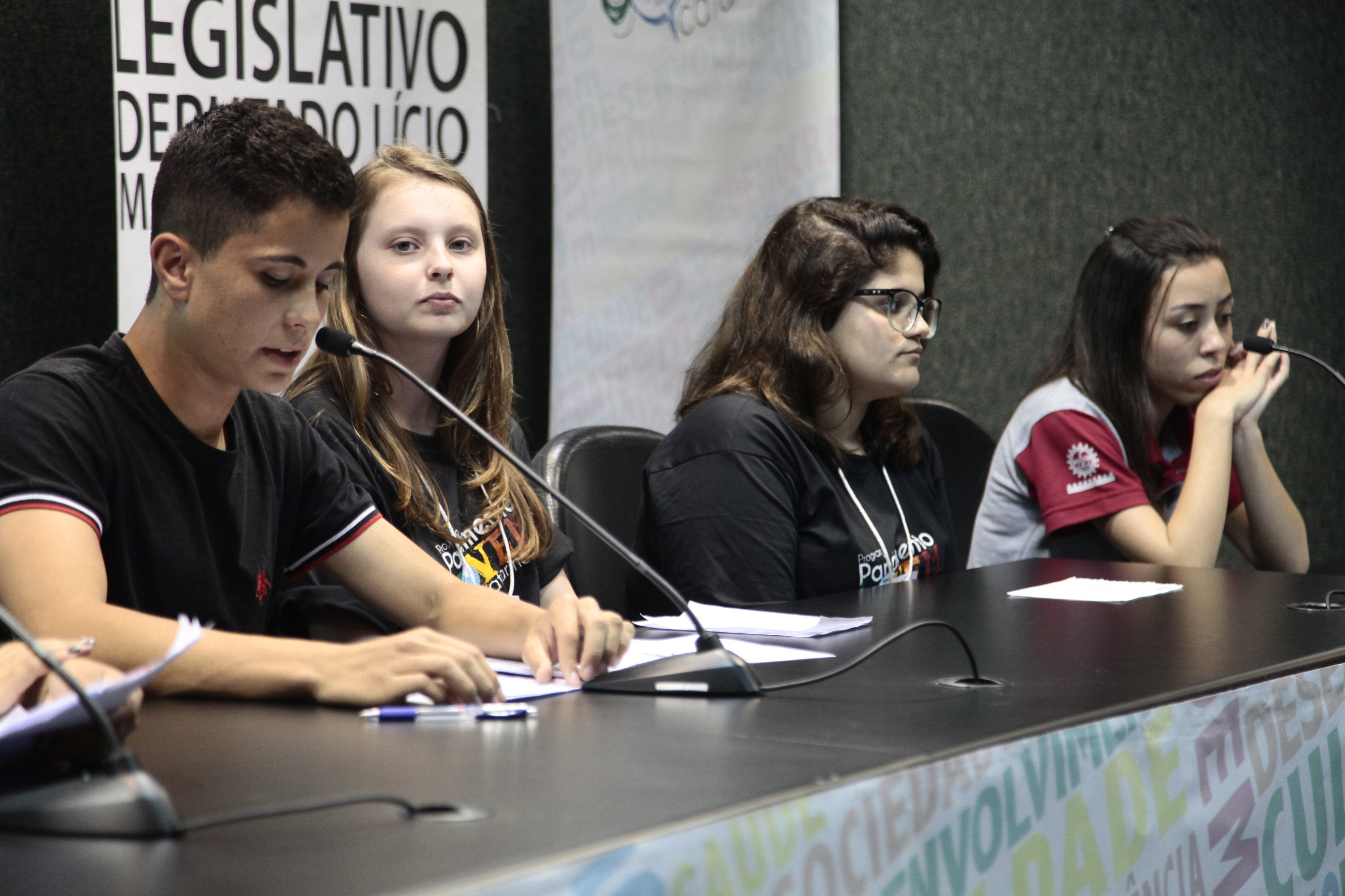 Parlamento Jovem - Instalação da CCJ