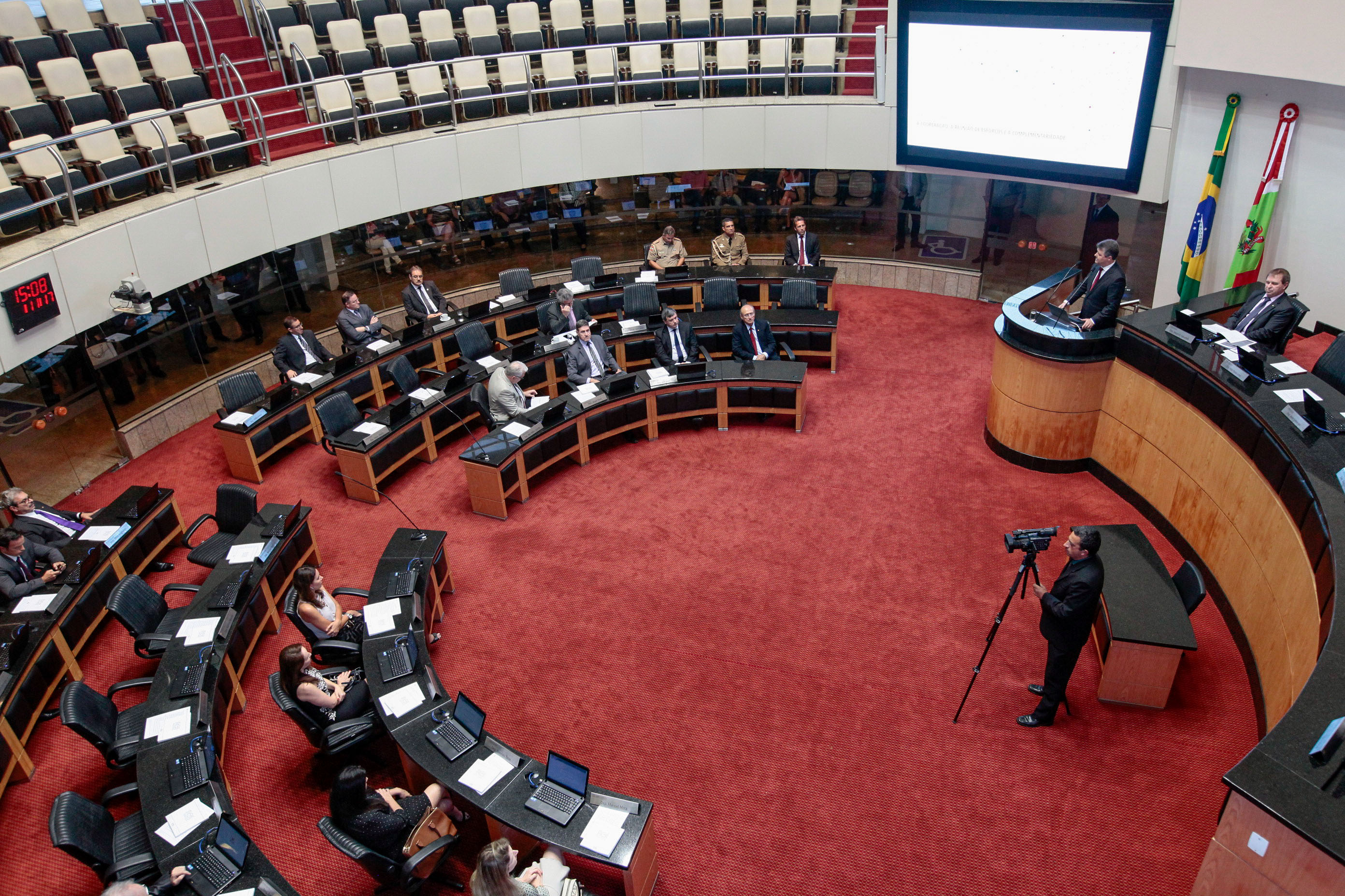 Prestação de contas do Ministério Público de Santa Catarina.