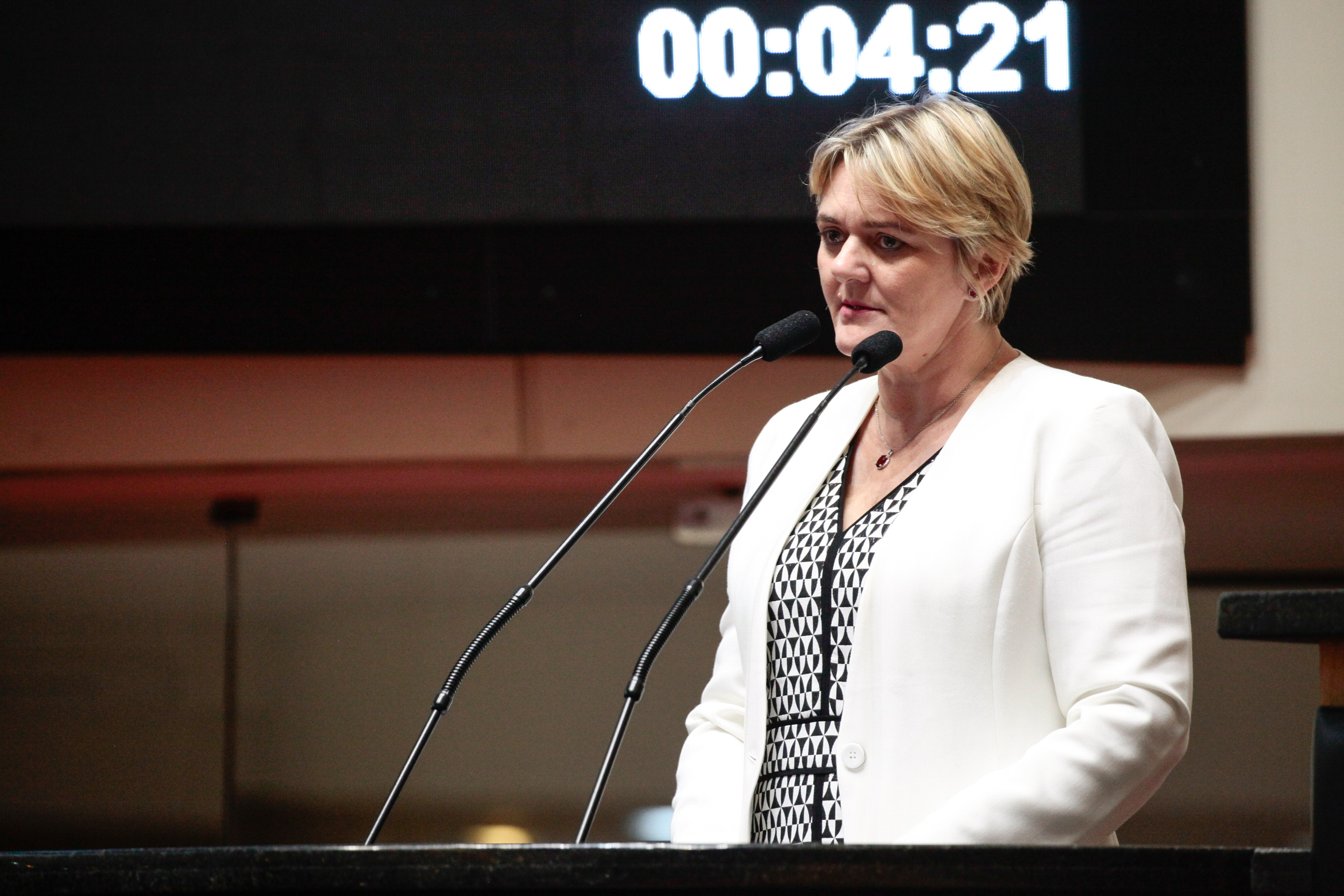 Deputada Luciane Carminatti (PT). Sessão Ordinária.