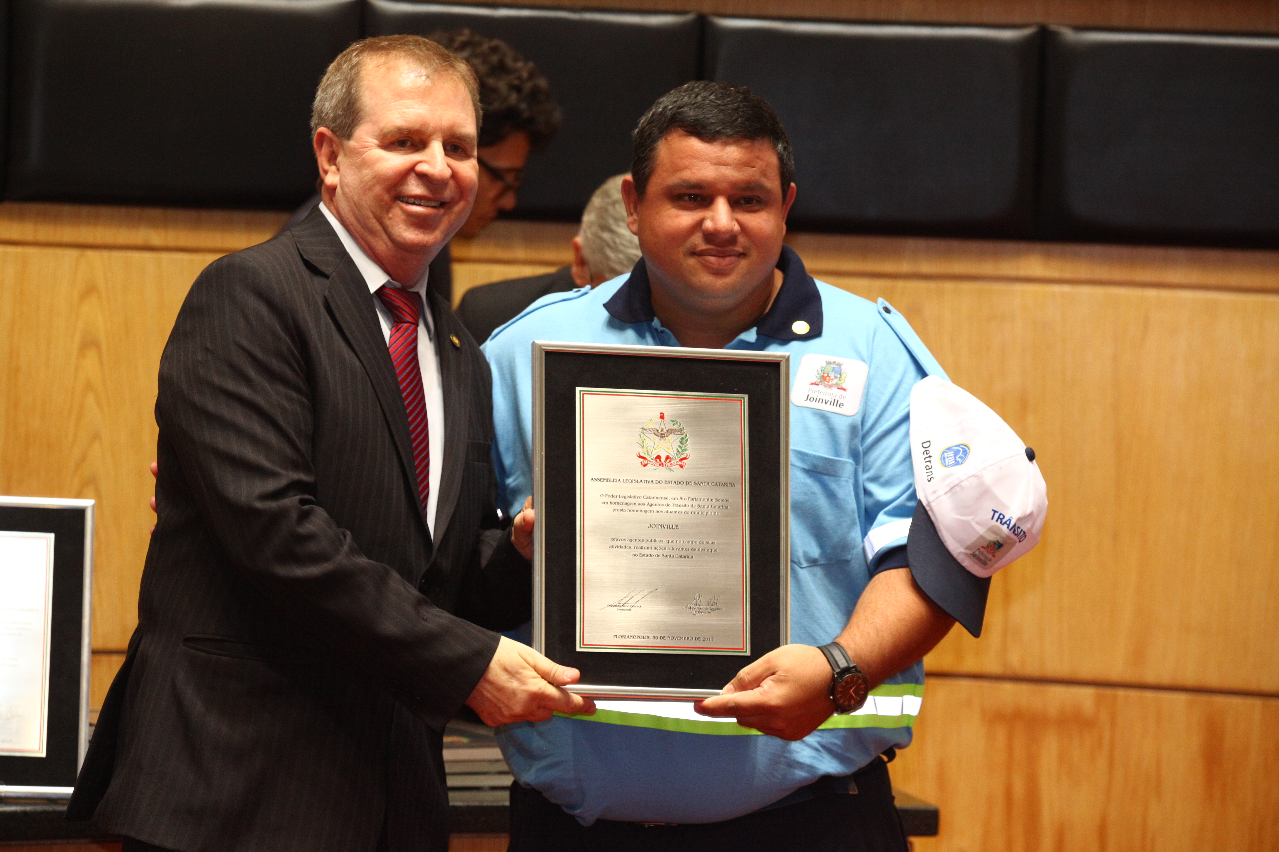 Ato Solene - Homenagem aos Agentes de Trânsito de SC