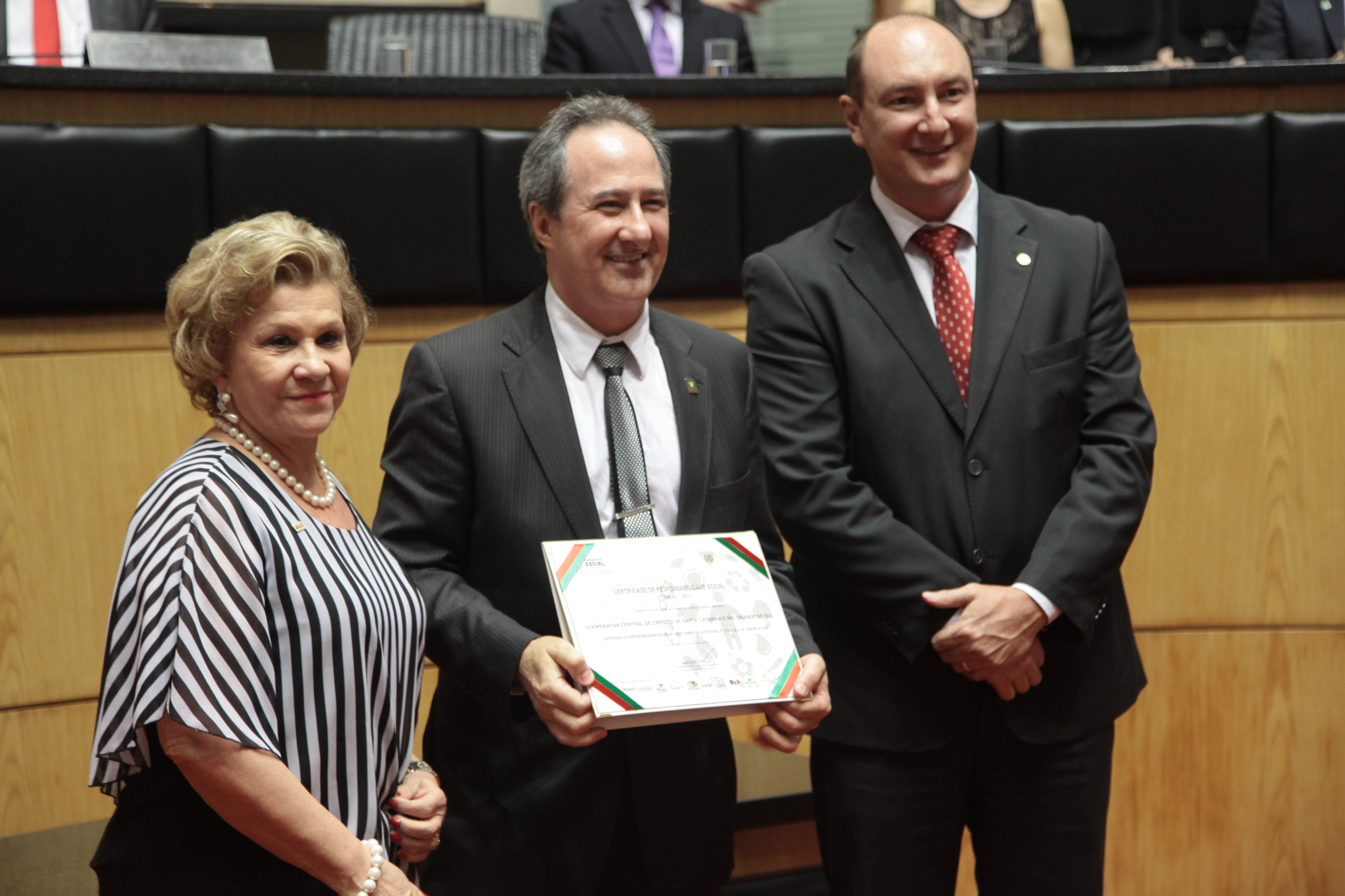 Sessão Especial - Certificado de Responsabilidade Social.