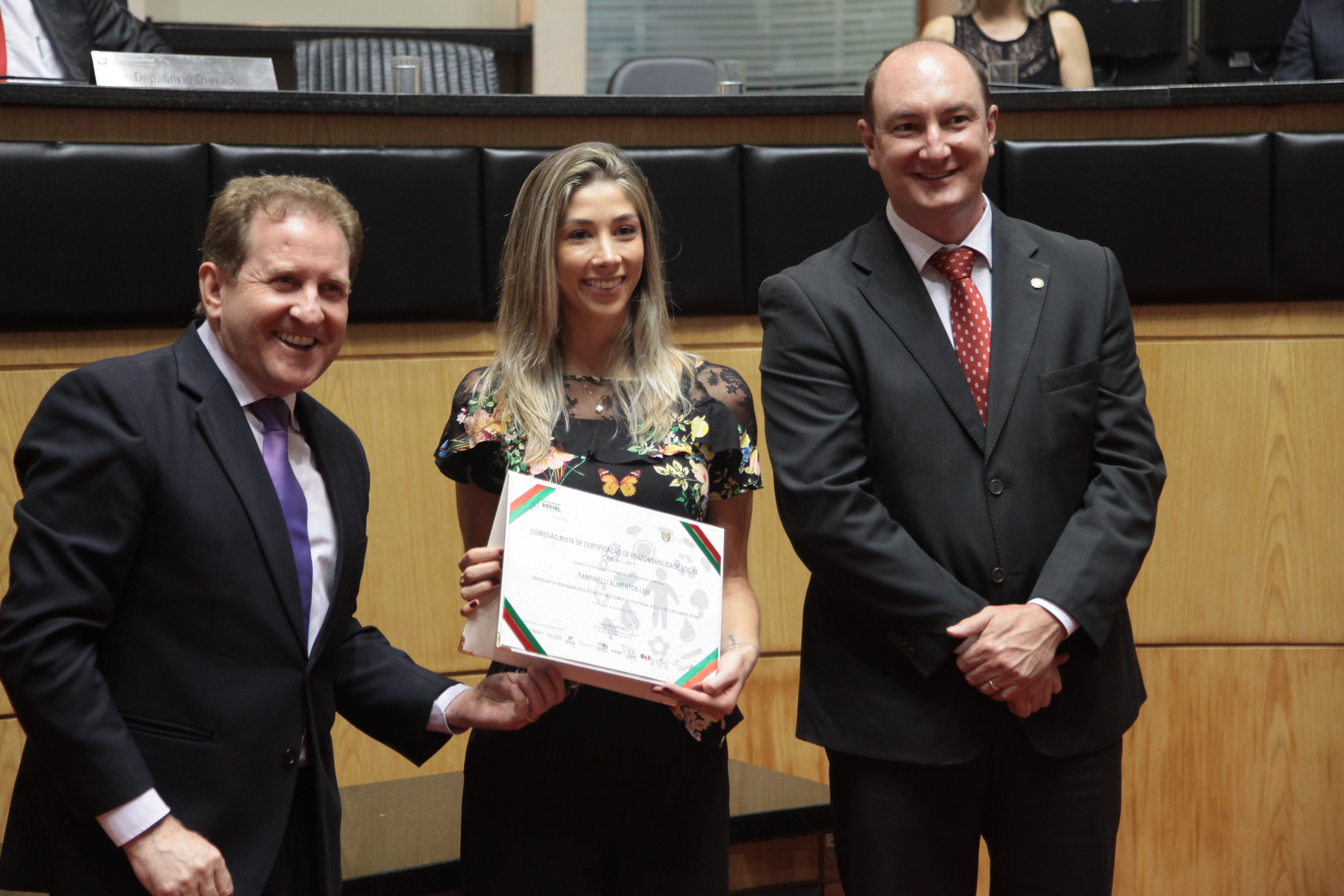 Sessão Especial - Certificado de Responsabilidade Social.
