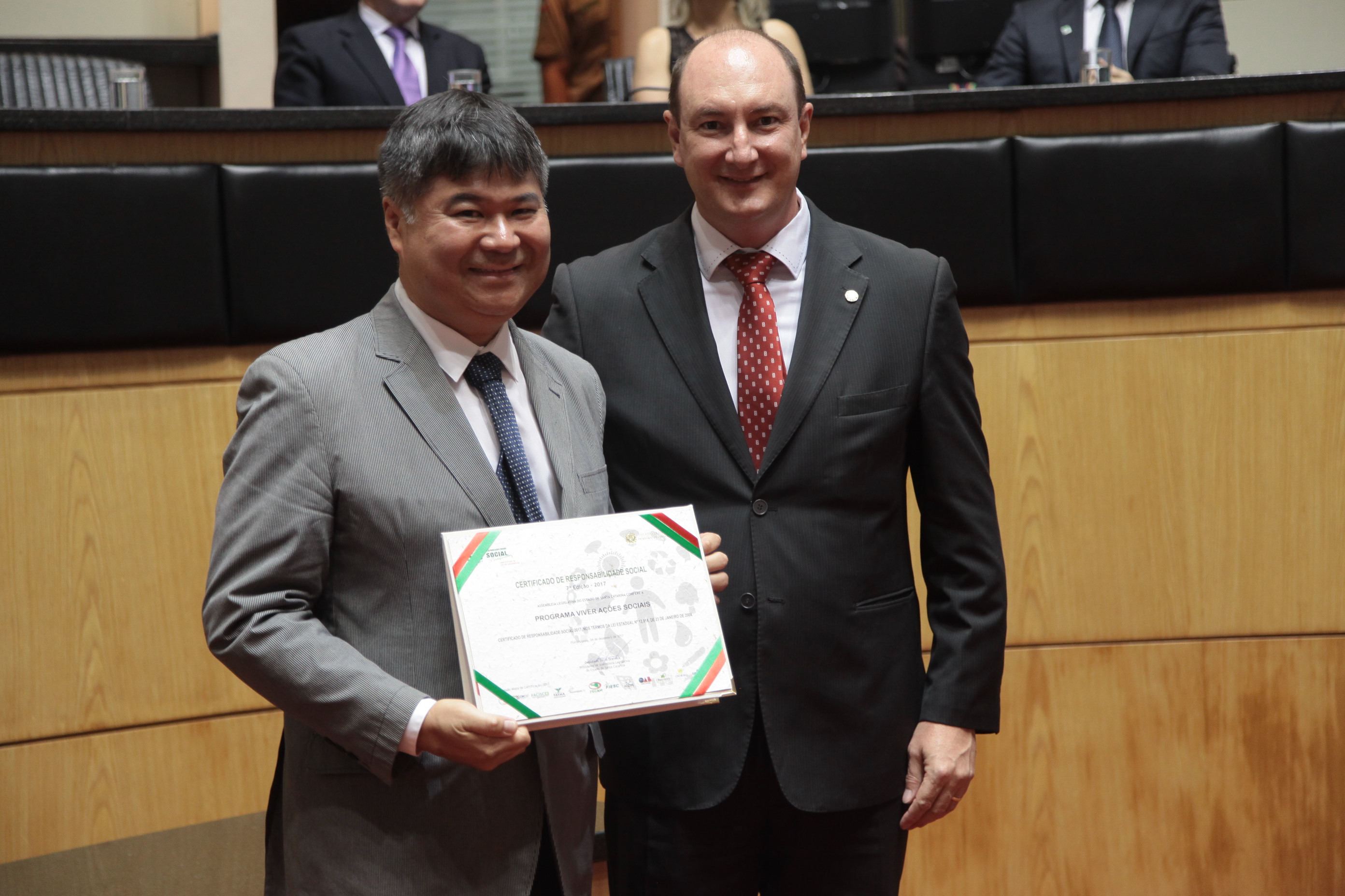 Sessão Especial - Certificado de Responsabilidade Social.