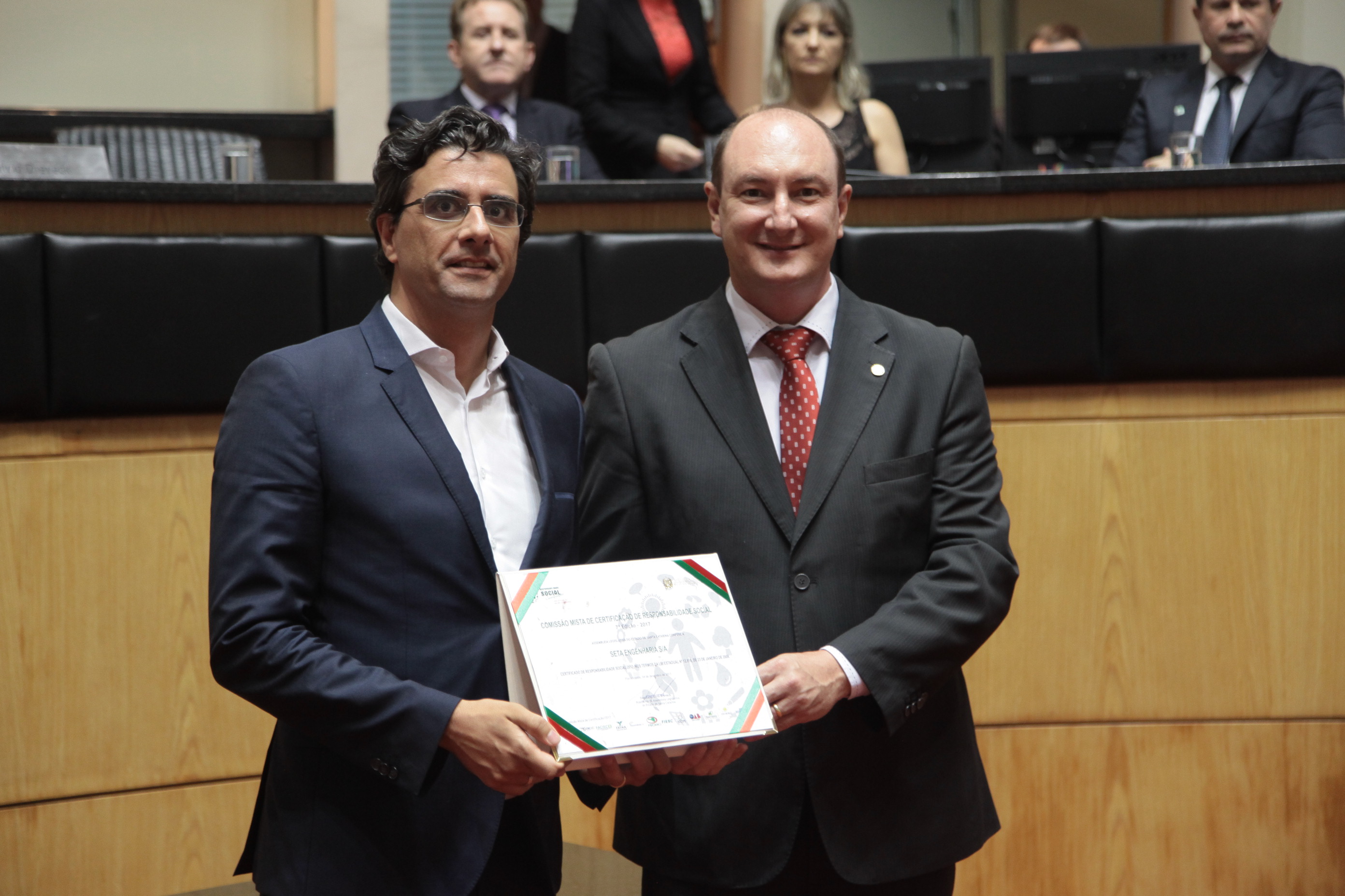 Sessão Especial - Certificado de Responsabilidade Social.