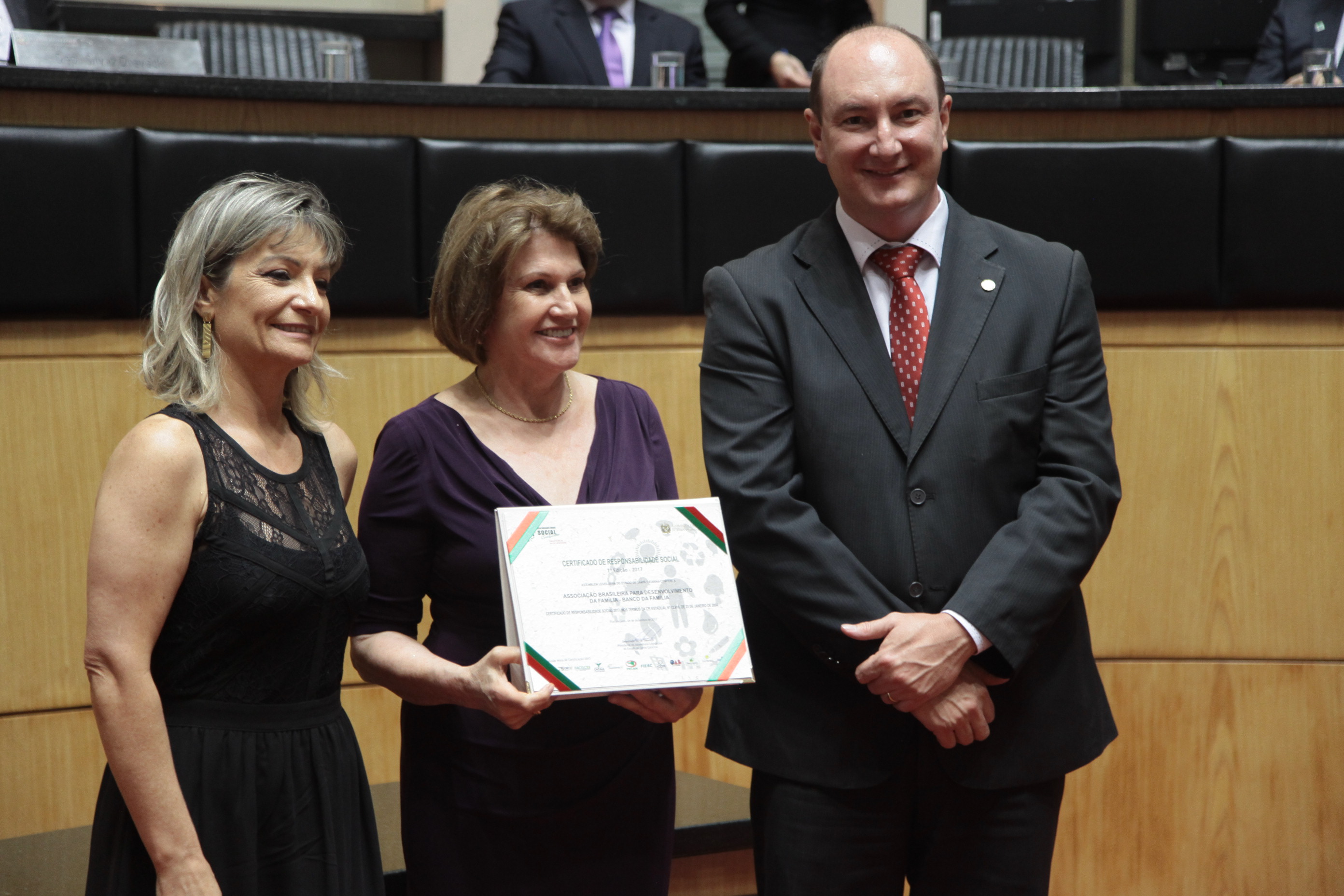 Sessão Especial - Certificado de Responsabilidade Social.