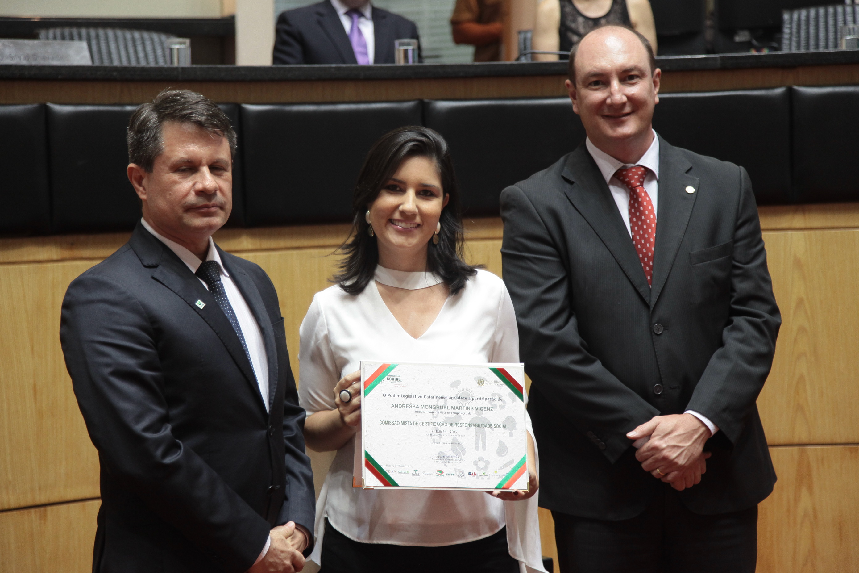 Sessão Especial - Certificado de Responsabilidade Social.