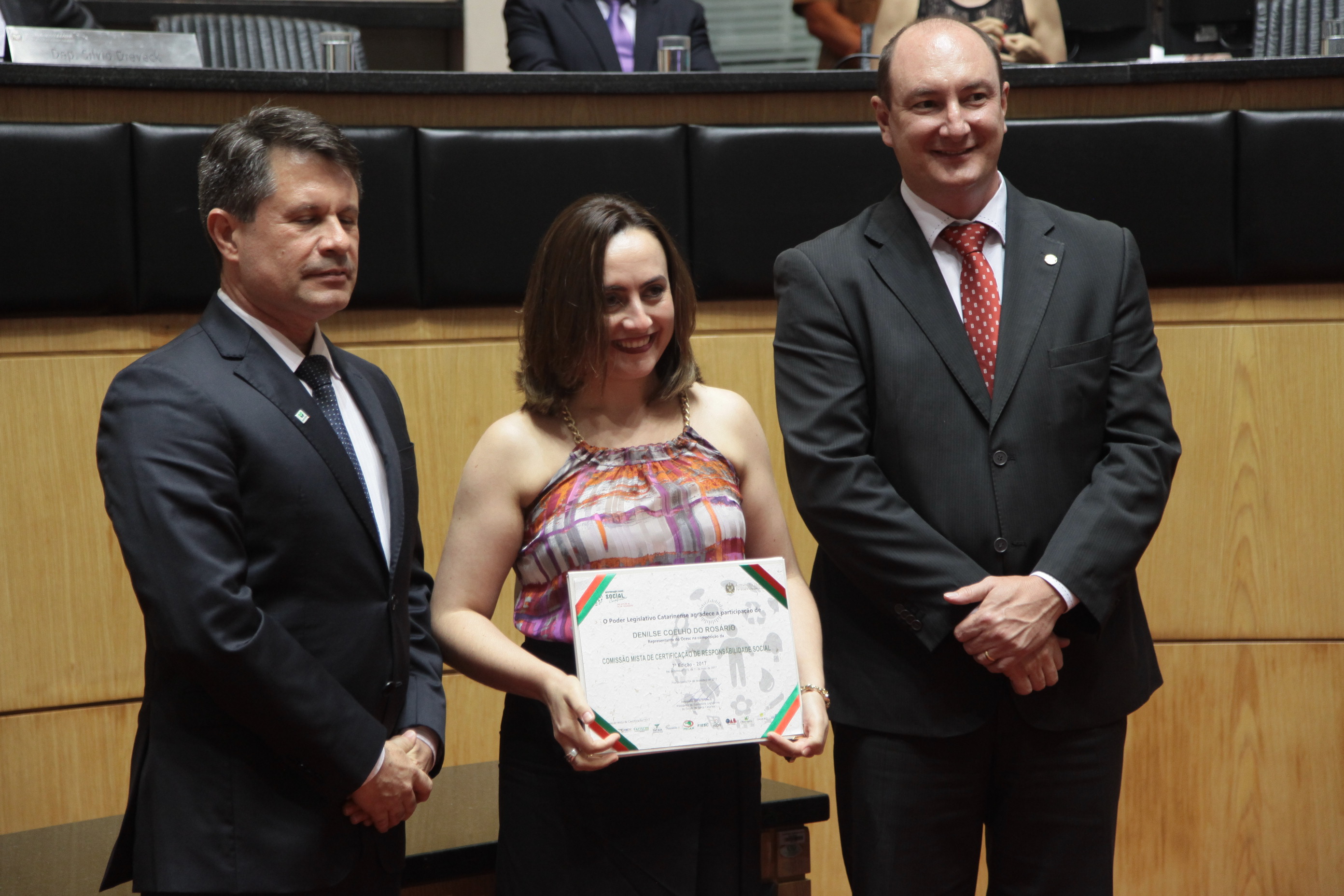 Sessão Especial - Certificado de Responsabilidade Social.