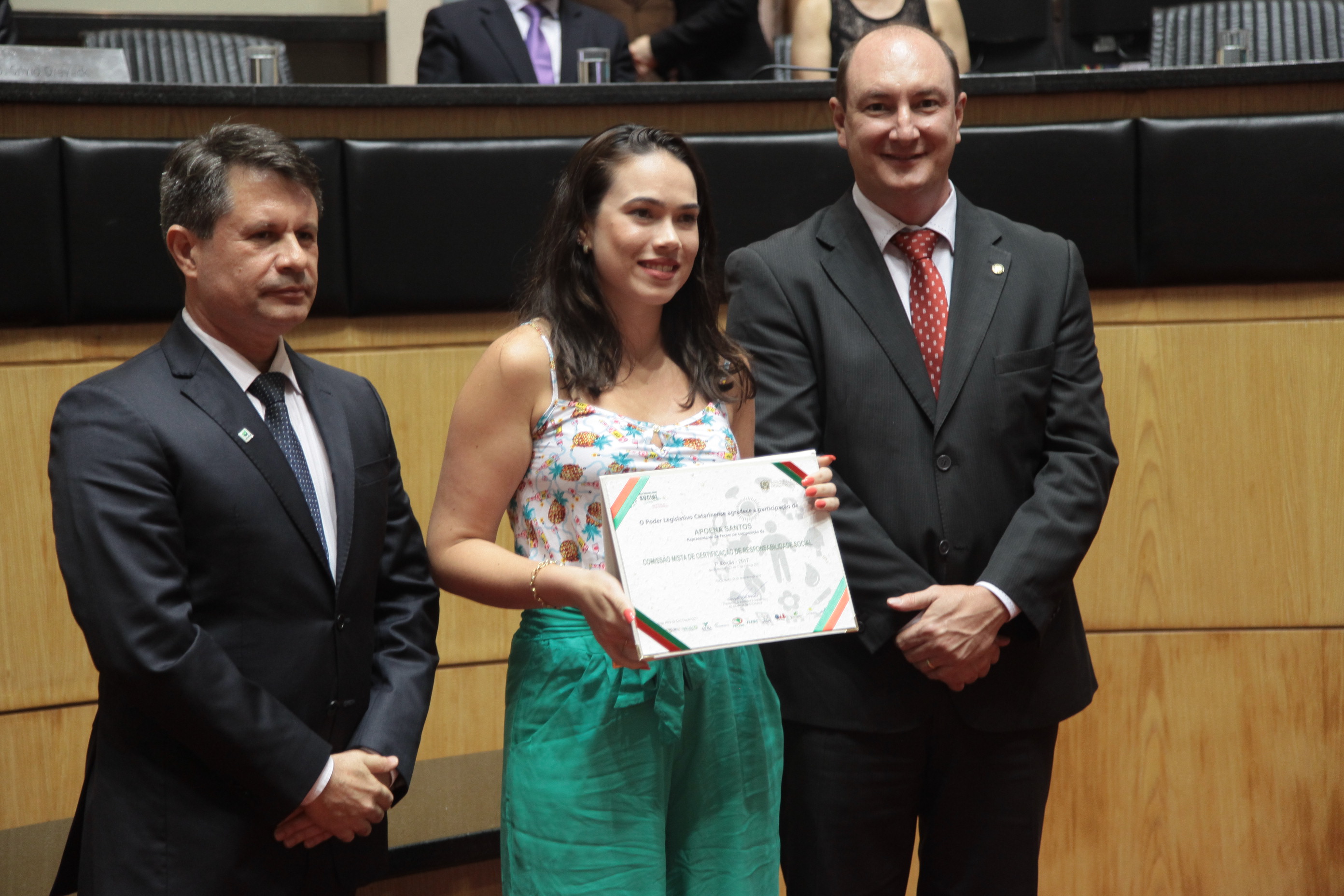 Sessão Especial - Certificado de Responsabilidade Social.