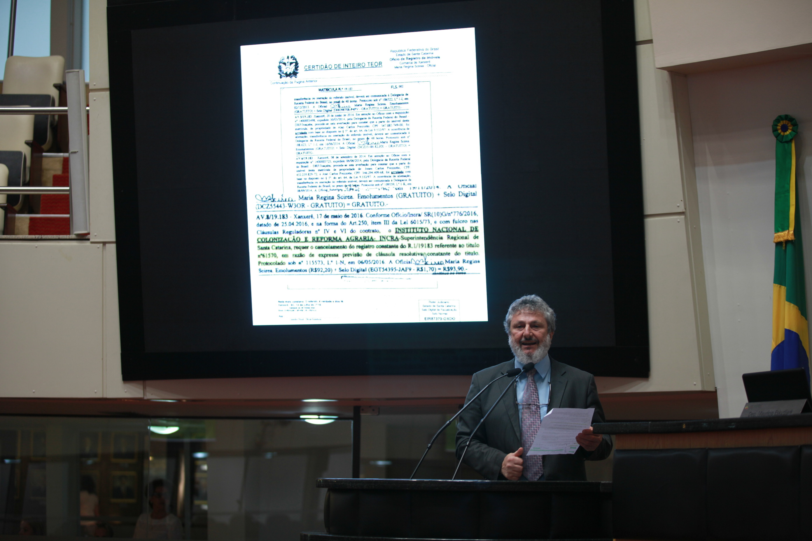 Deputado Padre Pedro Baldissera (PT).