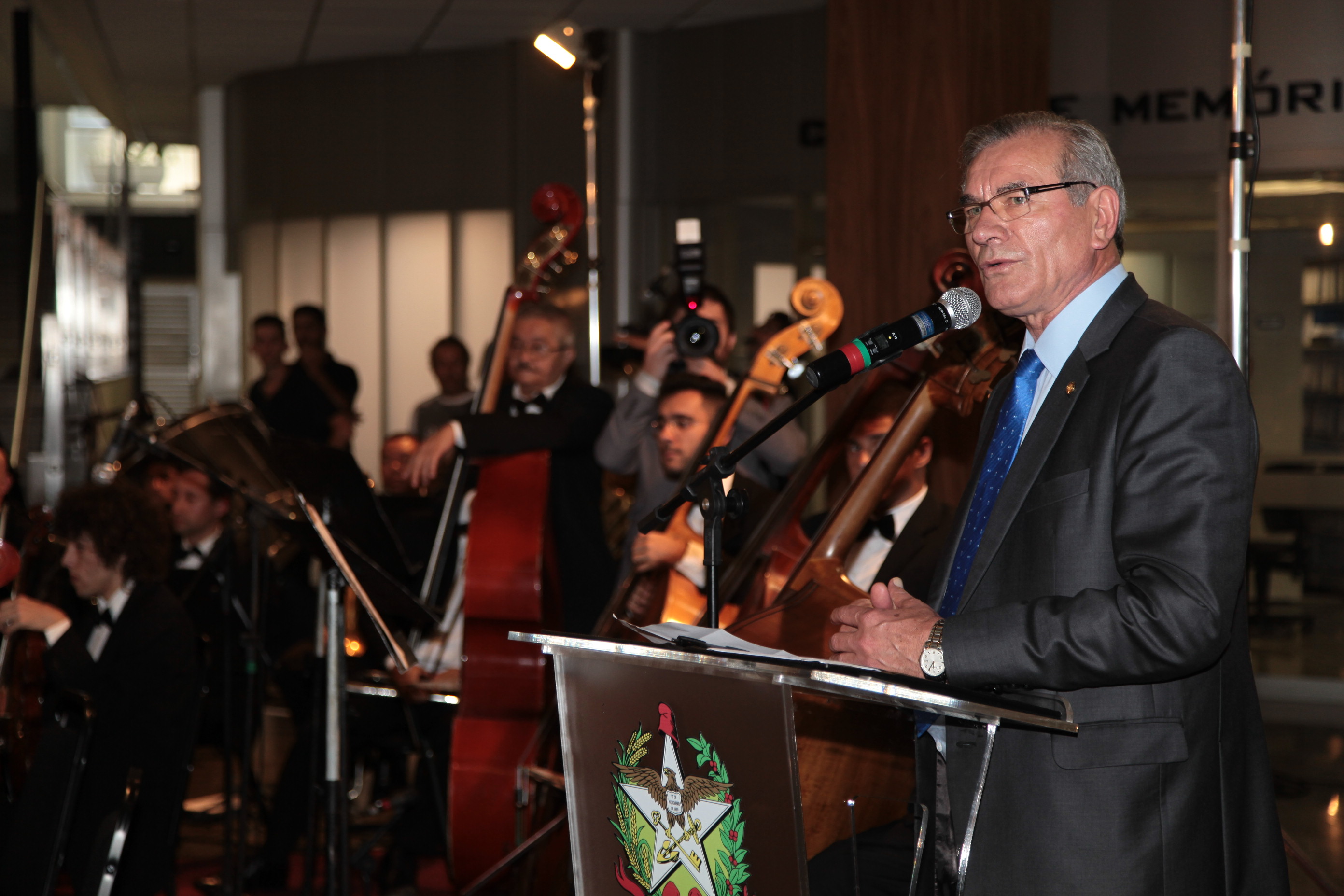 Apresentação da Orquestra Sinfônica de Santa Catarina
