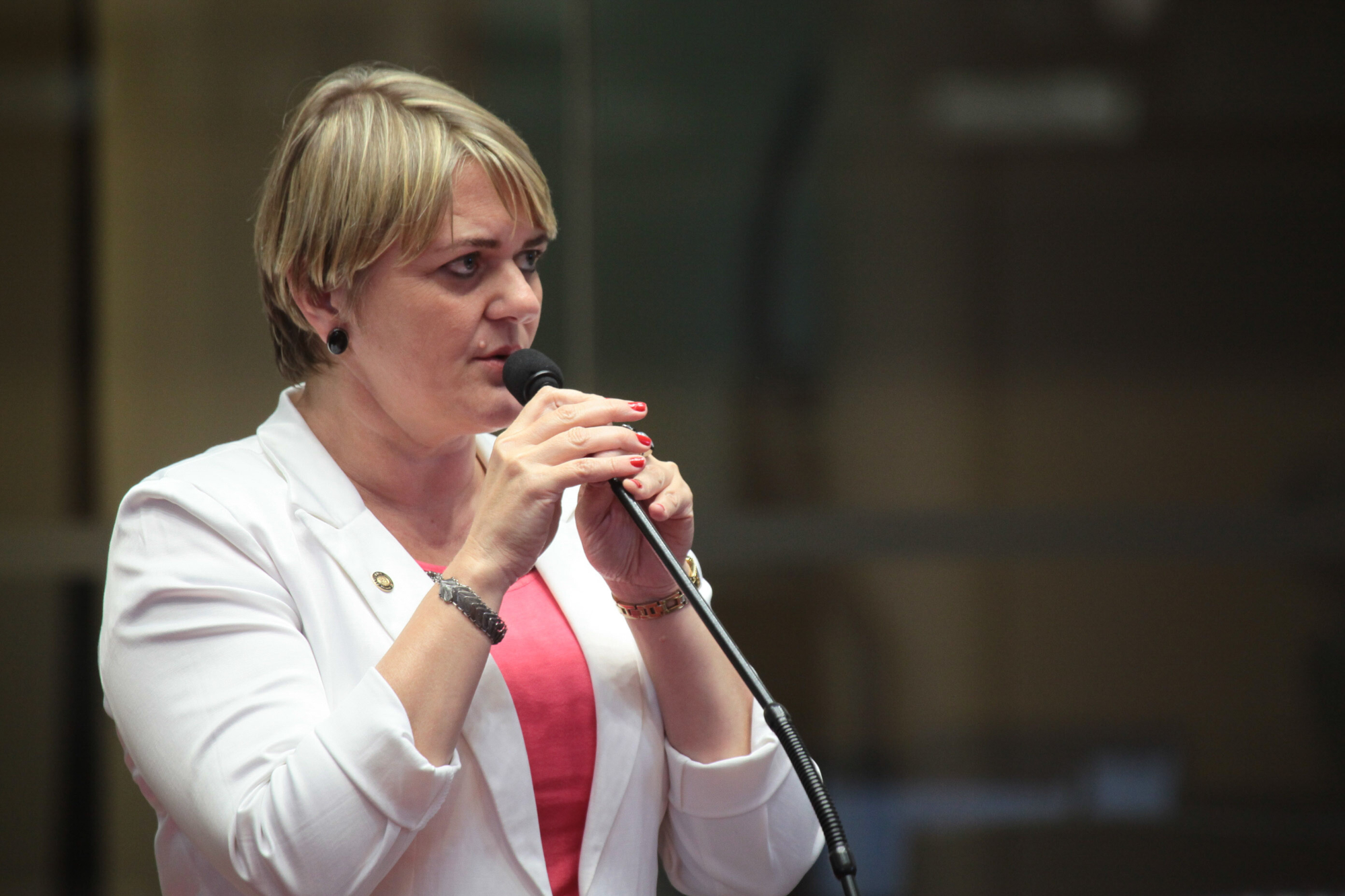 Deputada Luciane apoia vigília “Dias de fome contra a reforma da previdência”