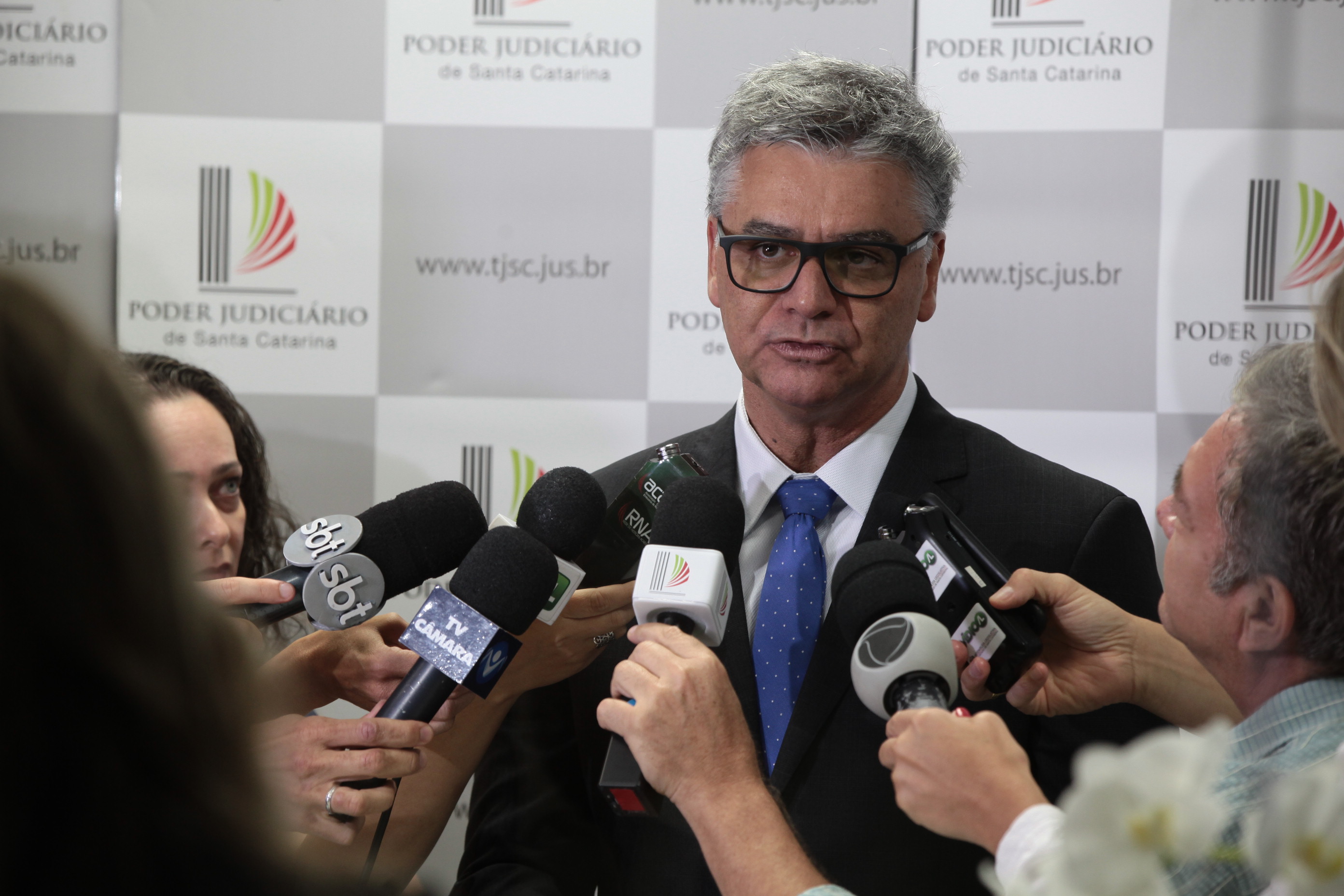 Desembargador Rodrigo Collaço Toma Posse como Presidente do Tribunal de Justiça de SC.