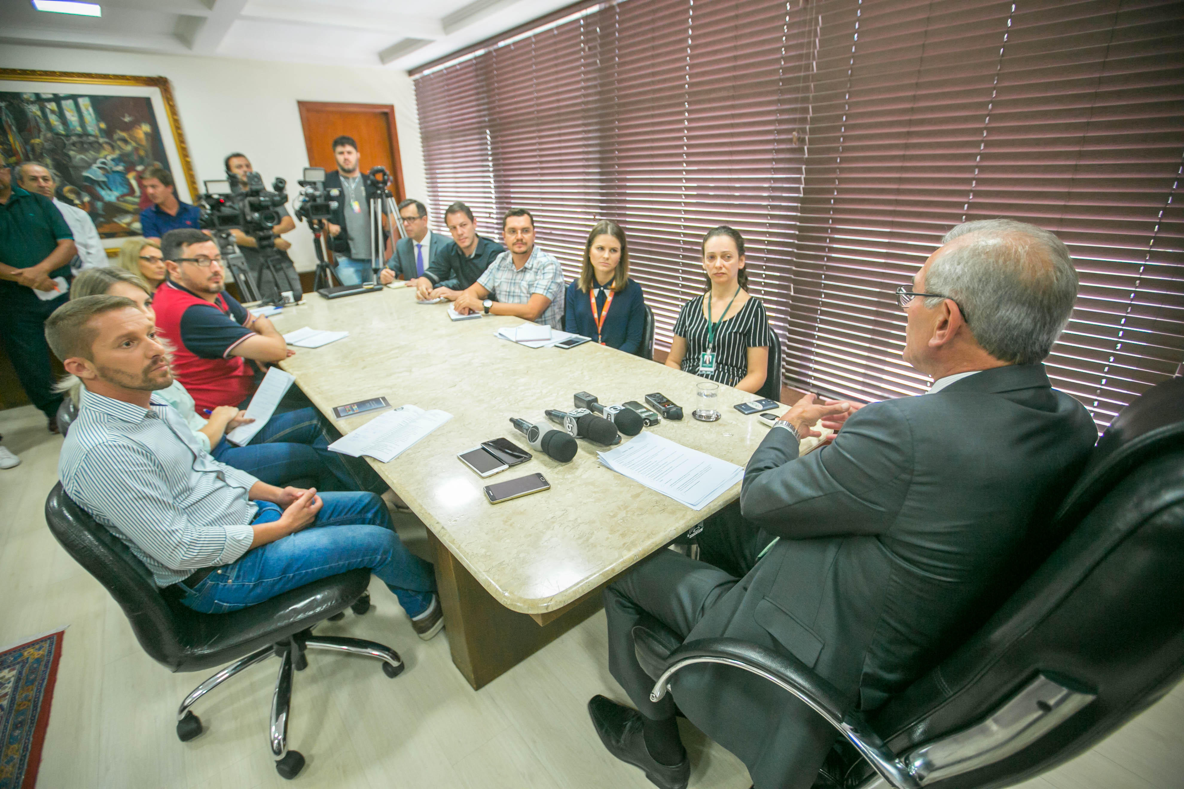 Coletiva de Imprensa de Balanço da Presidência do Deputado Silvio Dreveck