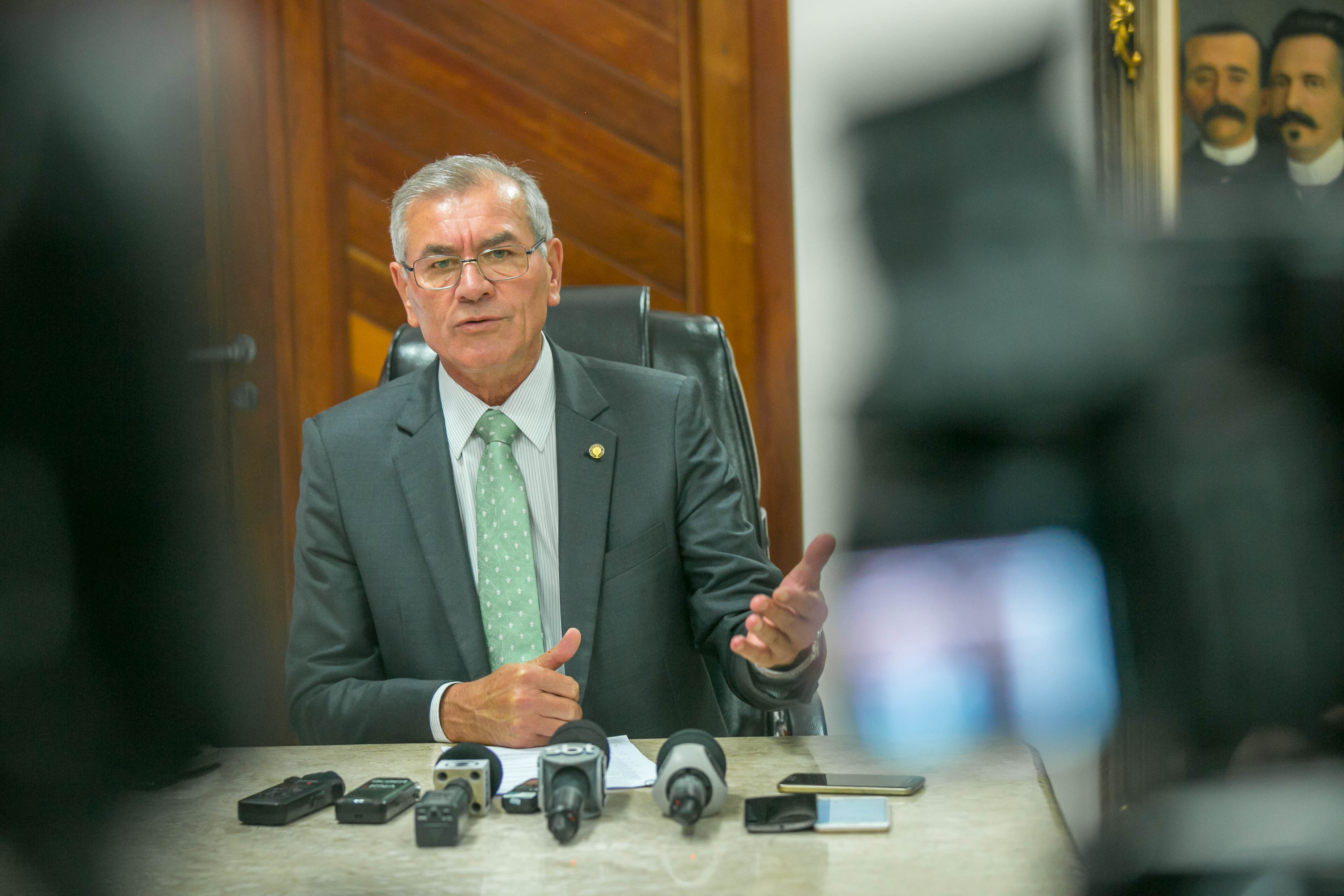 Coletiva de Imprensa de Balanço da Presidência do Deputado Silvio Dreveck