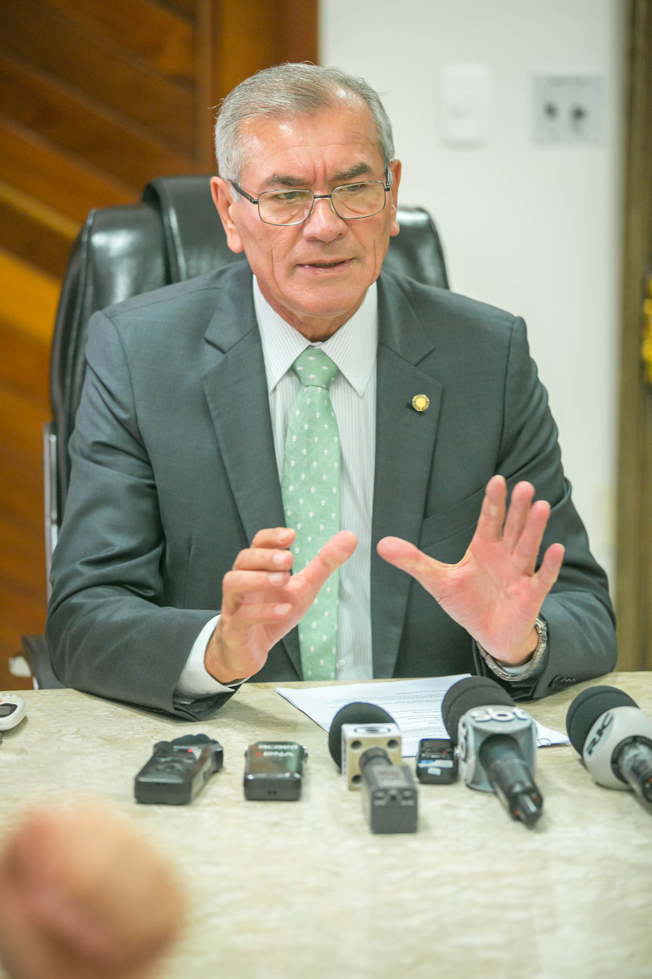 Coletiva de Imprensa de Balanço da Presidência do Deputado Silvio Dreveck