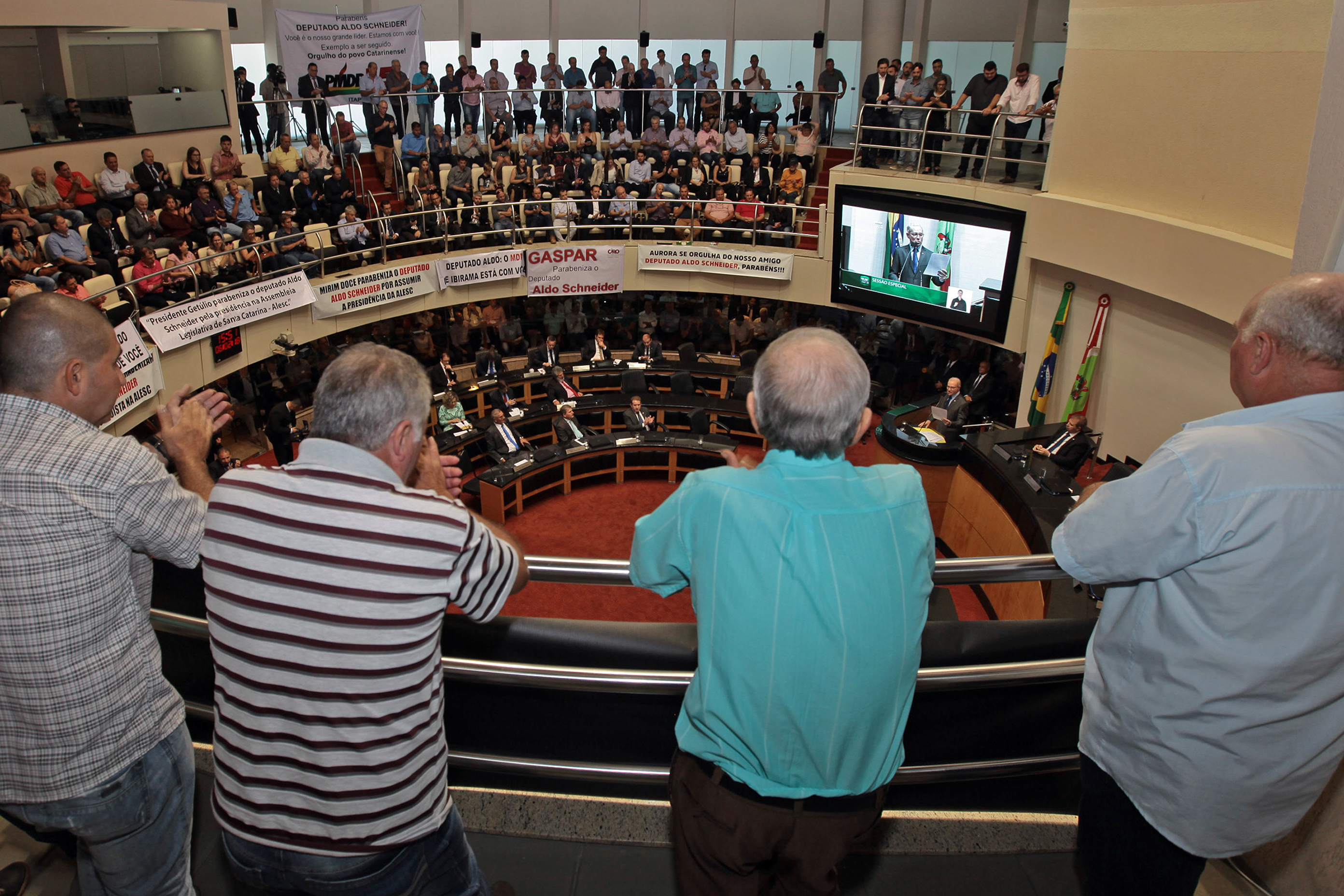 Sessão Especial - Eleição para Presidente e Primeiro Vice-presidente da Alesc.