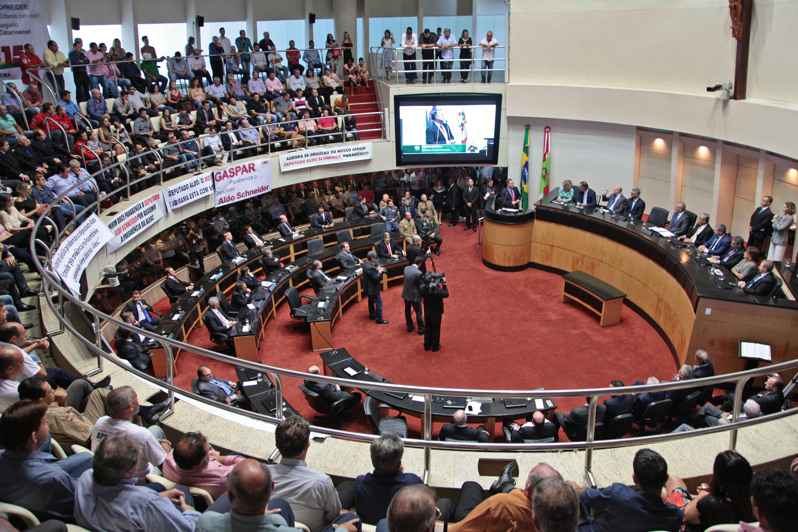 Governador Raimundo Colombo faz Leitura da Mensagem Anual