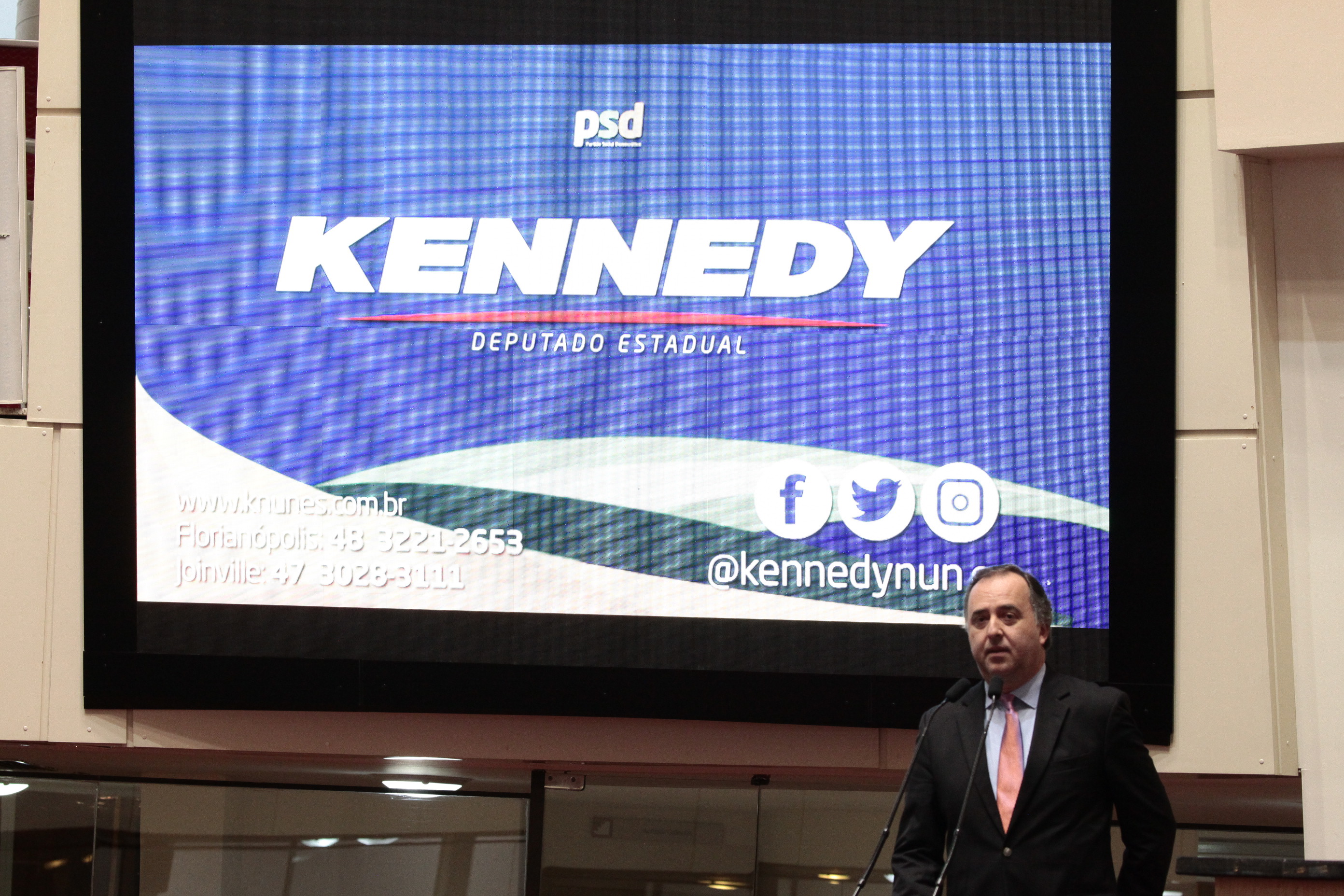 Deputado Kennedy Nunes (PSD). Sessão Ordinária.