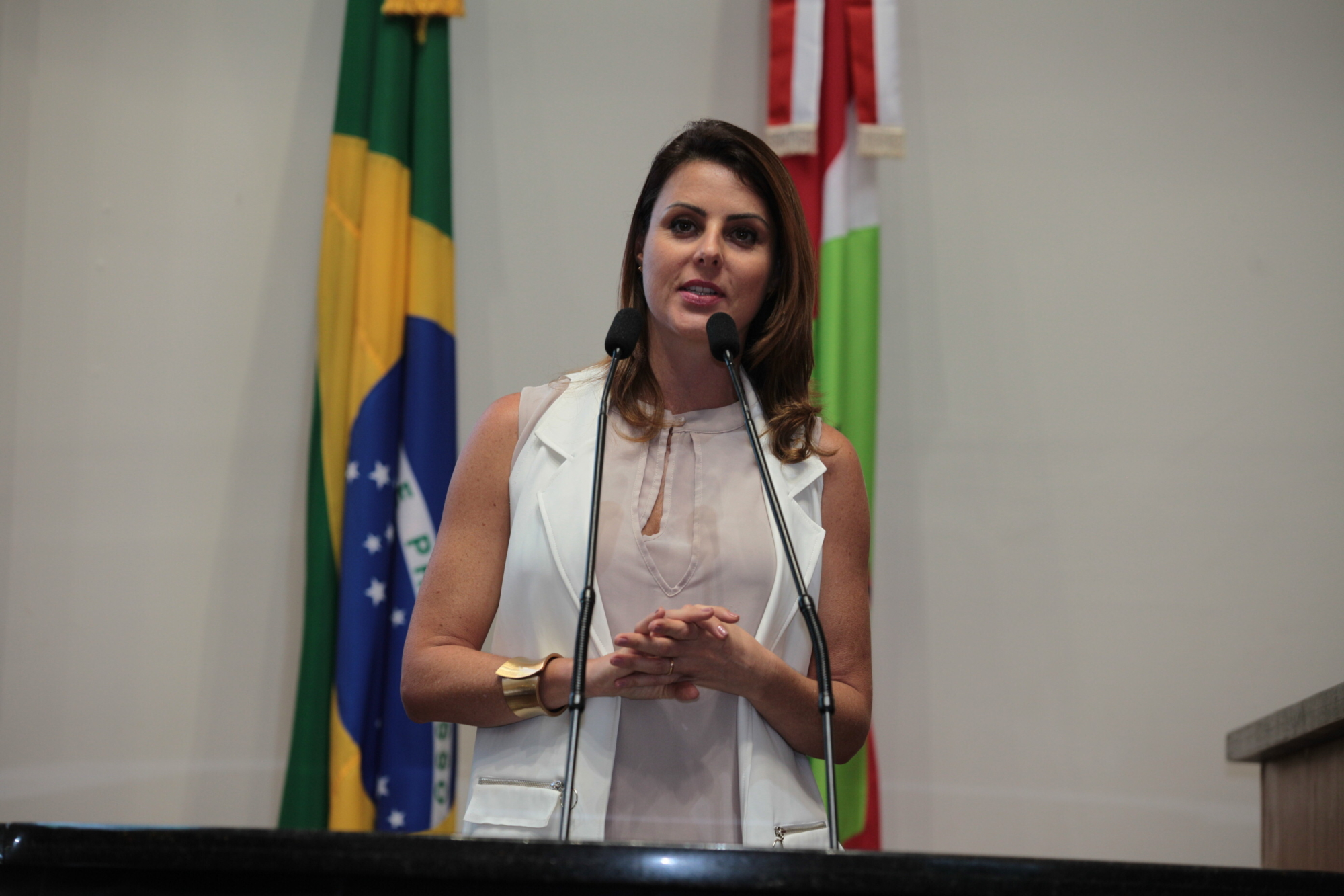 Alesc recebe visita de deputada do parlamento italiano