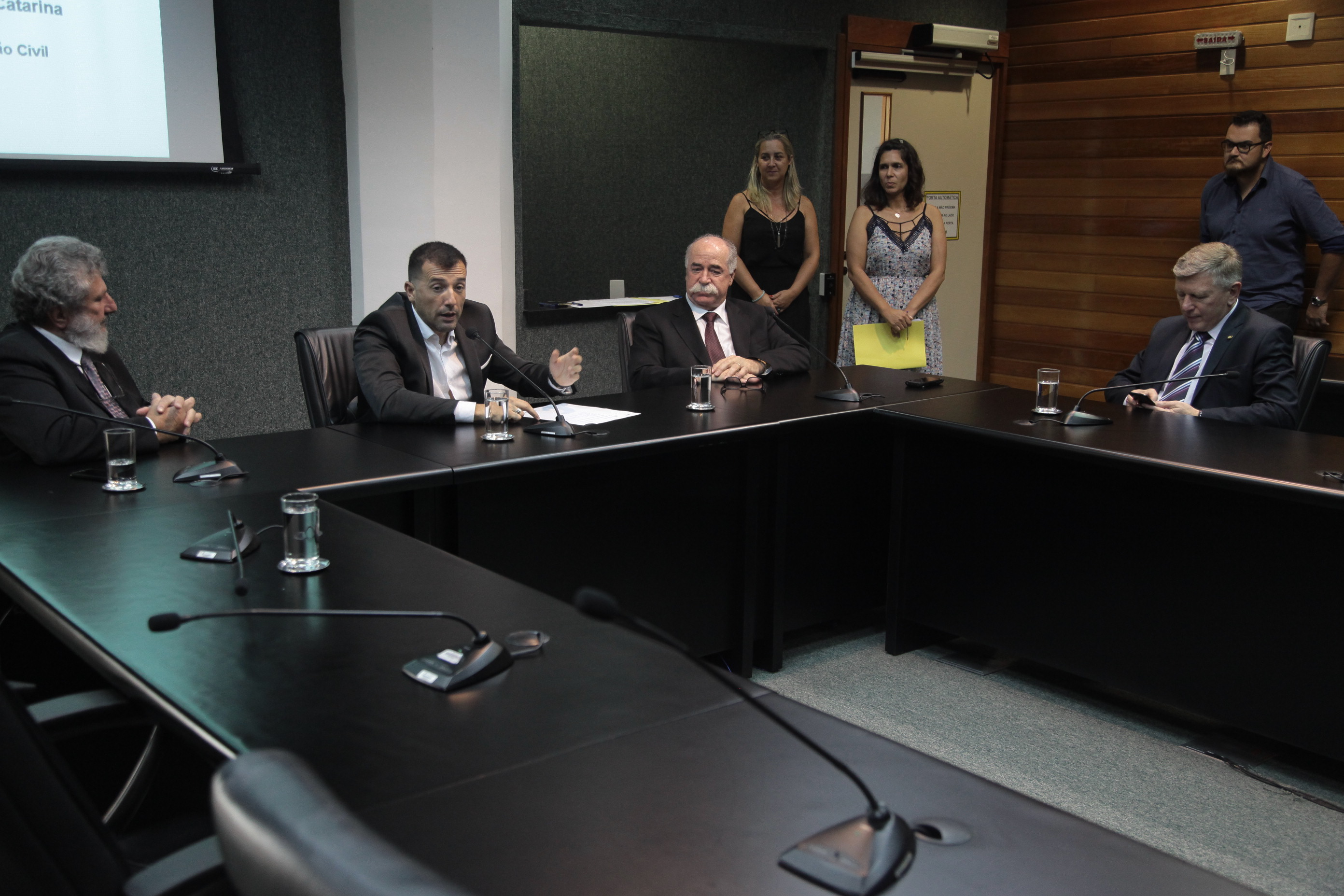 Instalação da Comissão de Proteção Civil.