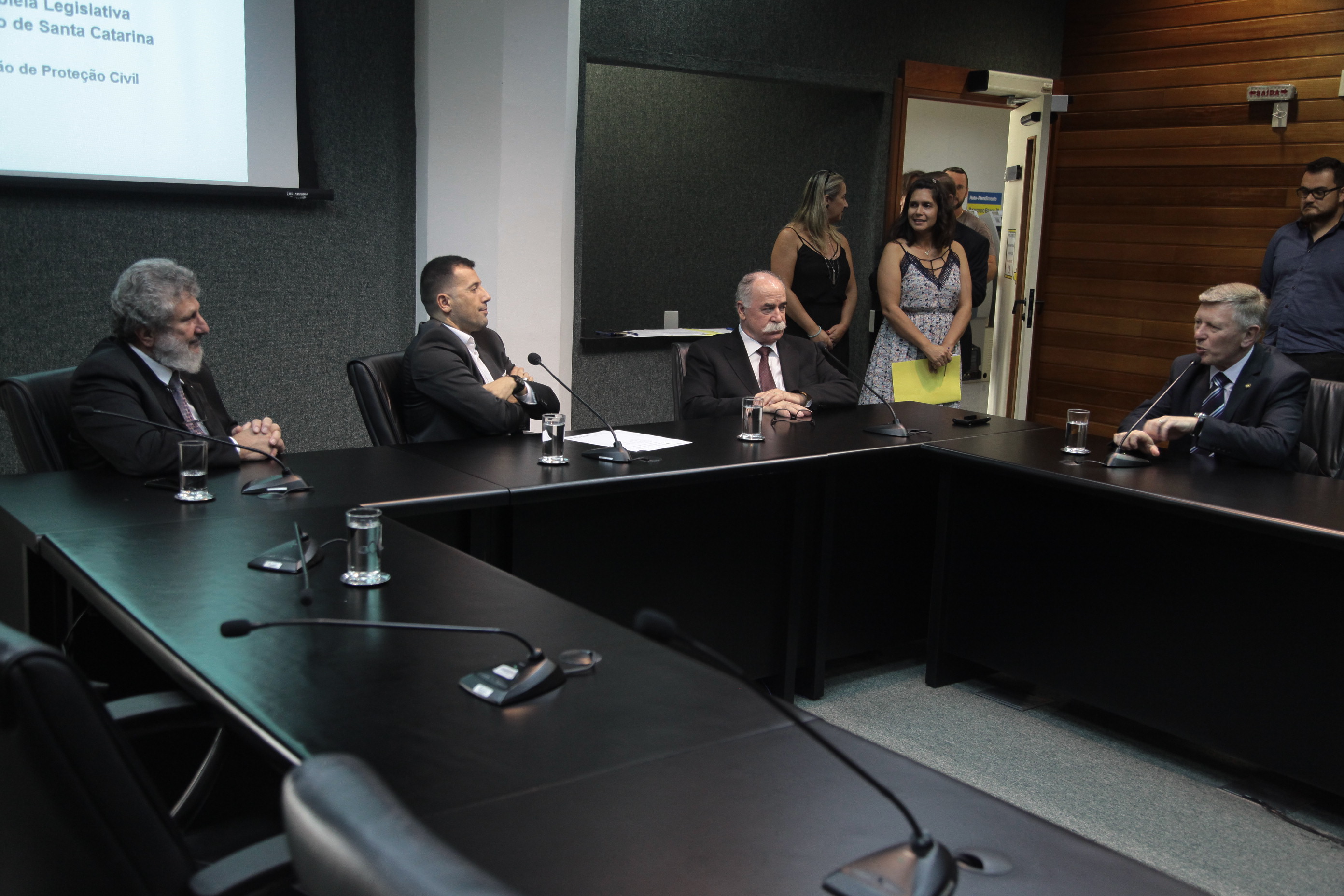 Instalação da Comissão de Proteção Civil.