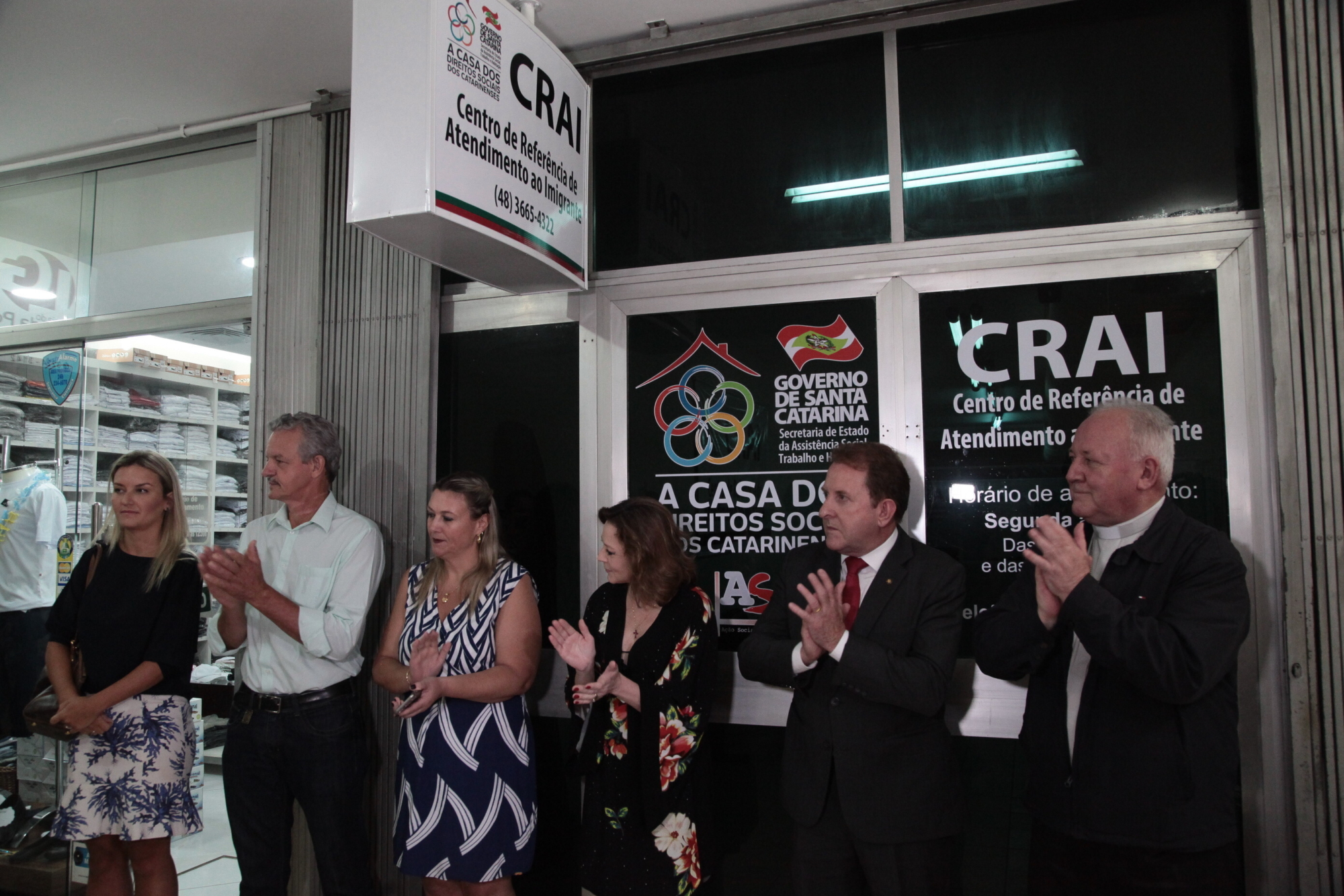 Centro de Atendimento para imigrantes e refugiados é inaugurado em Florianópolis