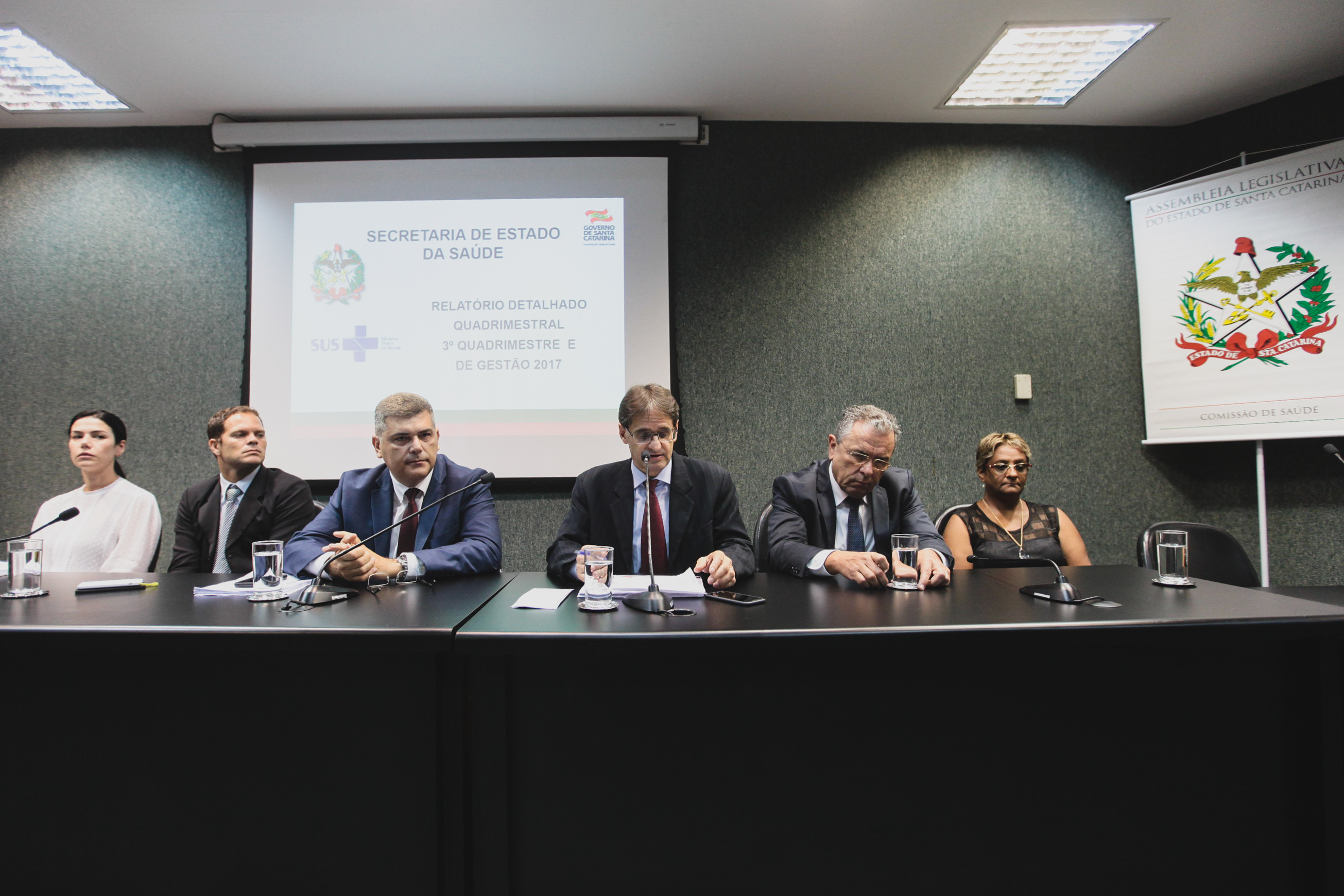 Audiência Pública para a prestação de contas da Secretaria de Saúde (3º quadrimestre 2017)