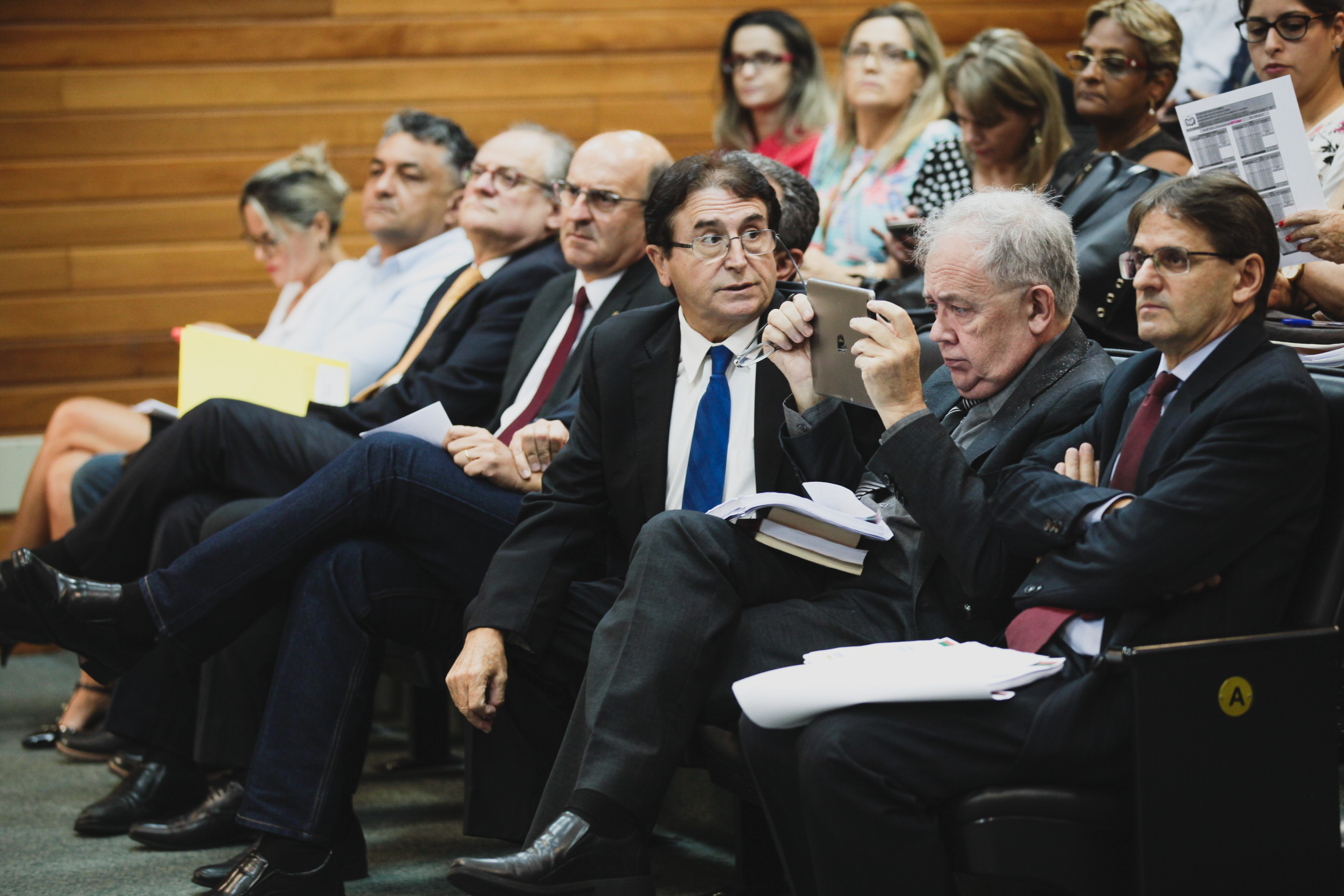 Audiência Pública de contas da Secretaria de Saúde.