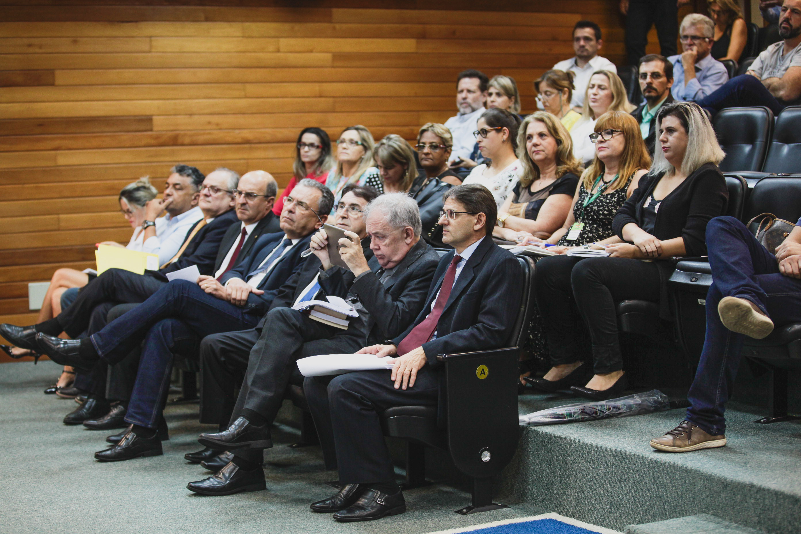 Audiência Pública de contas da Secretaria de Saúde.