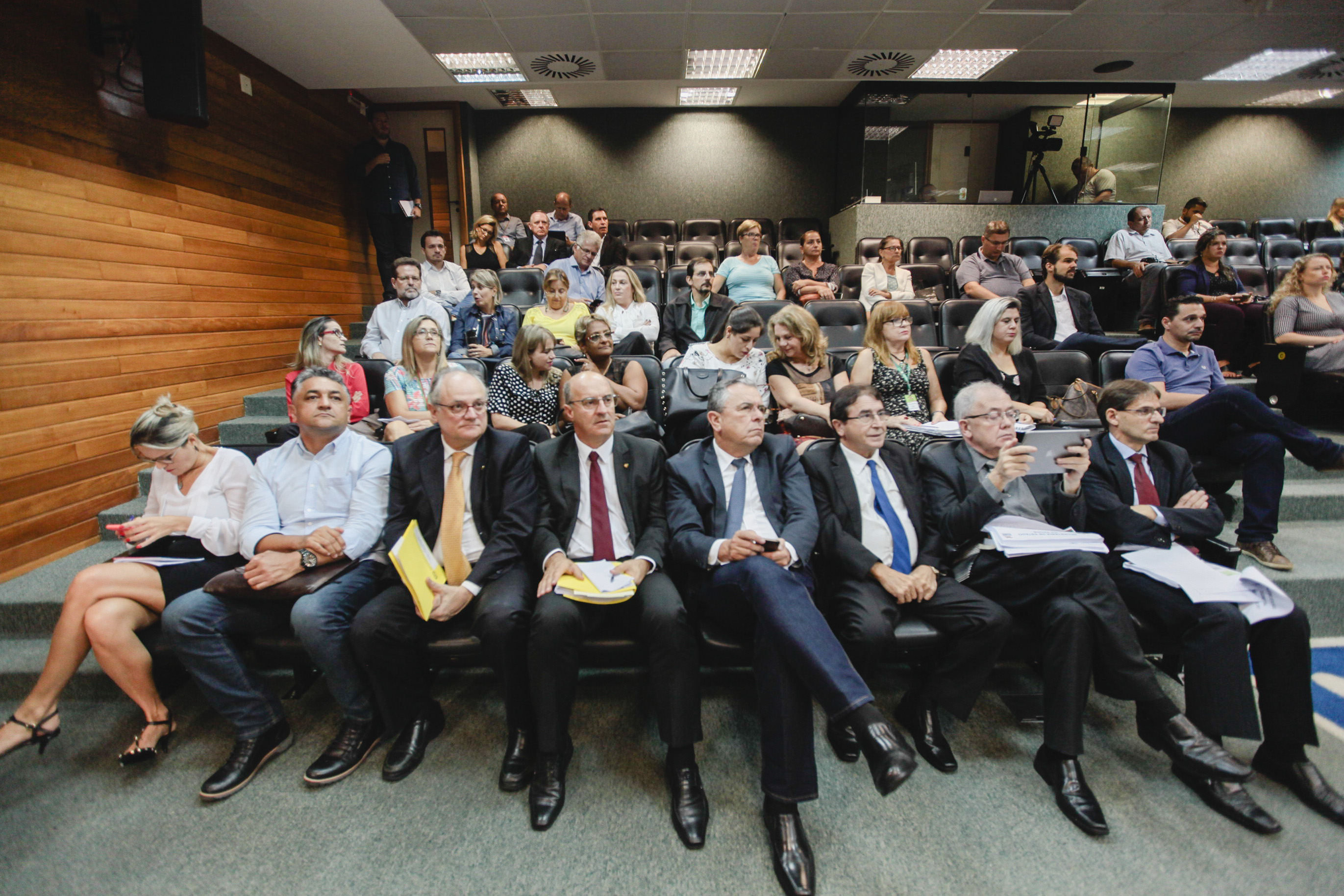 Audiência Pública de contas da Secretaria de Saúde.