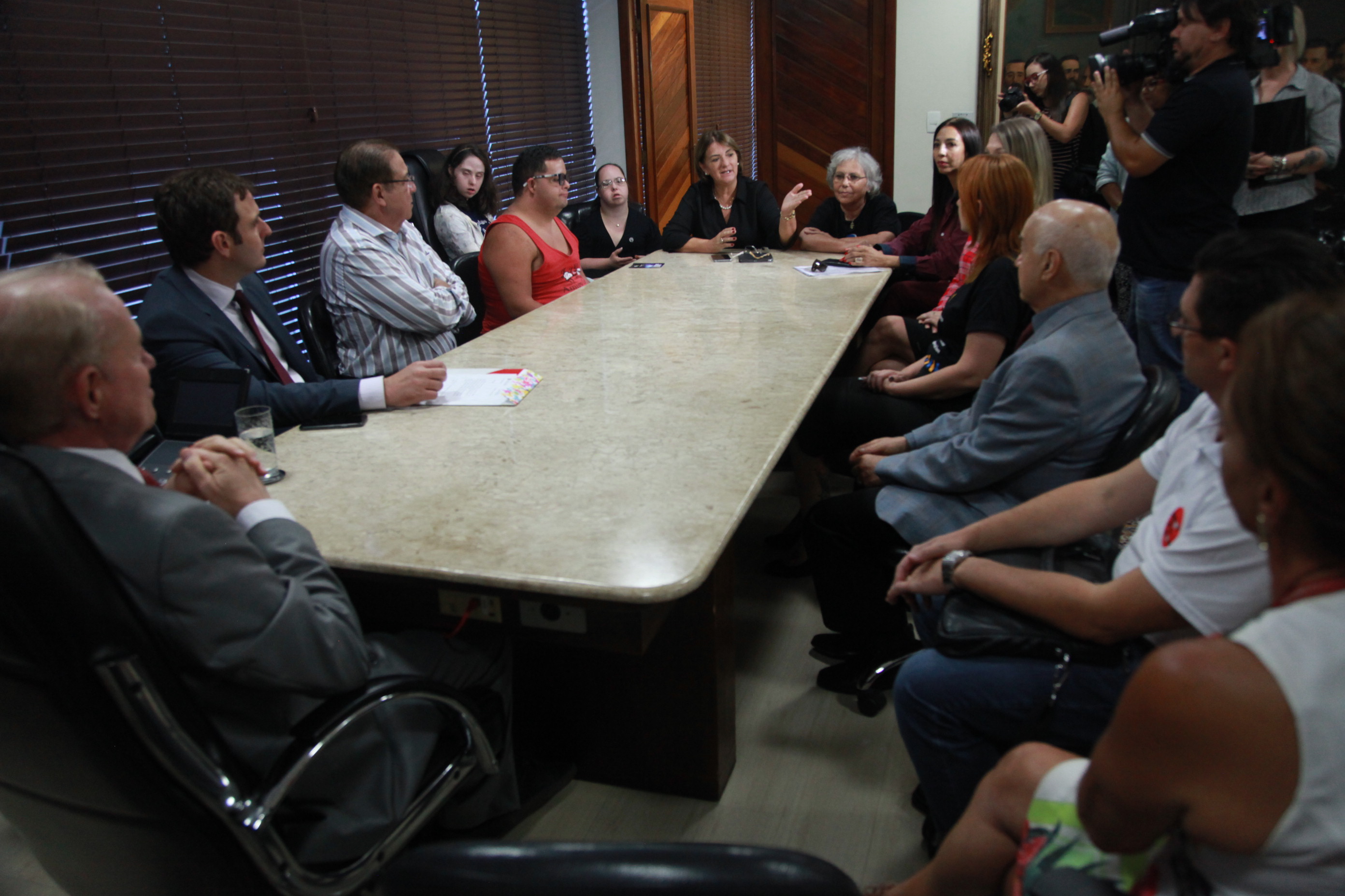 Presidente da Alesc Reúne-se com Equipe do Programa Alesc Inclusiva