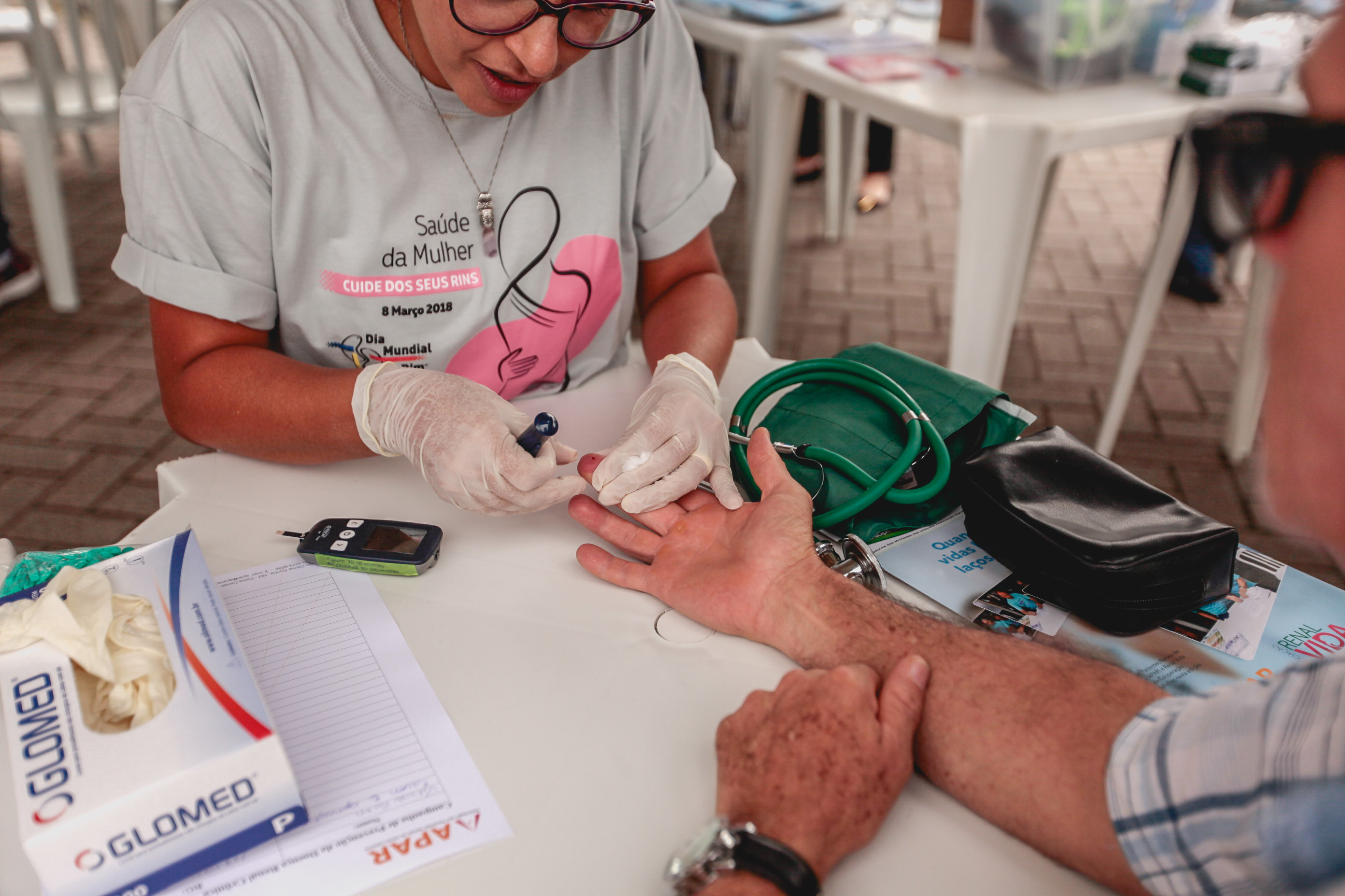 Prevenção de doenças renais.