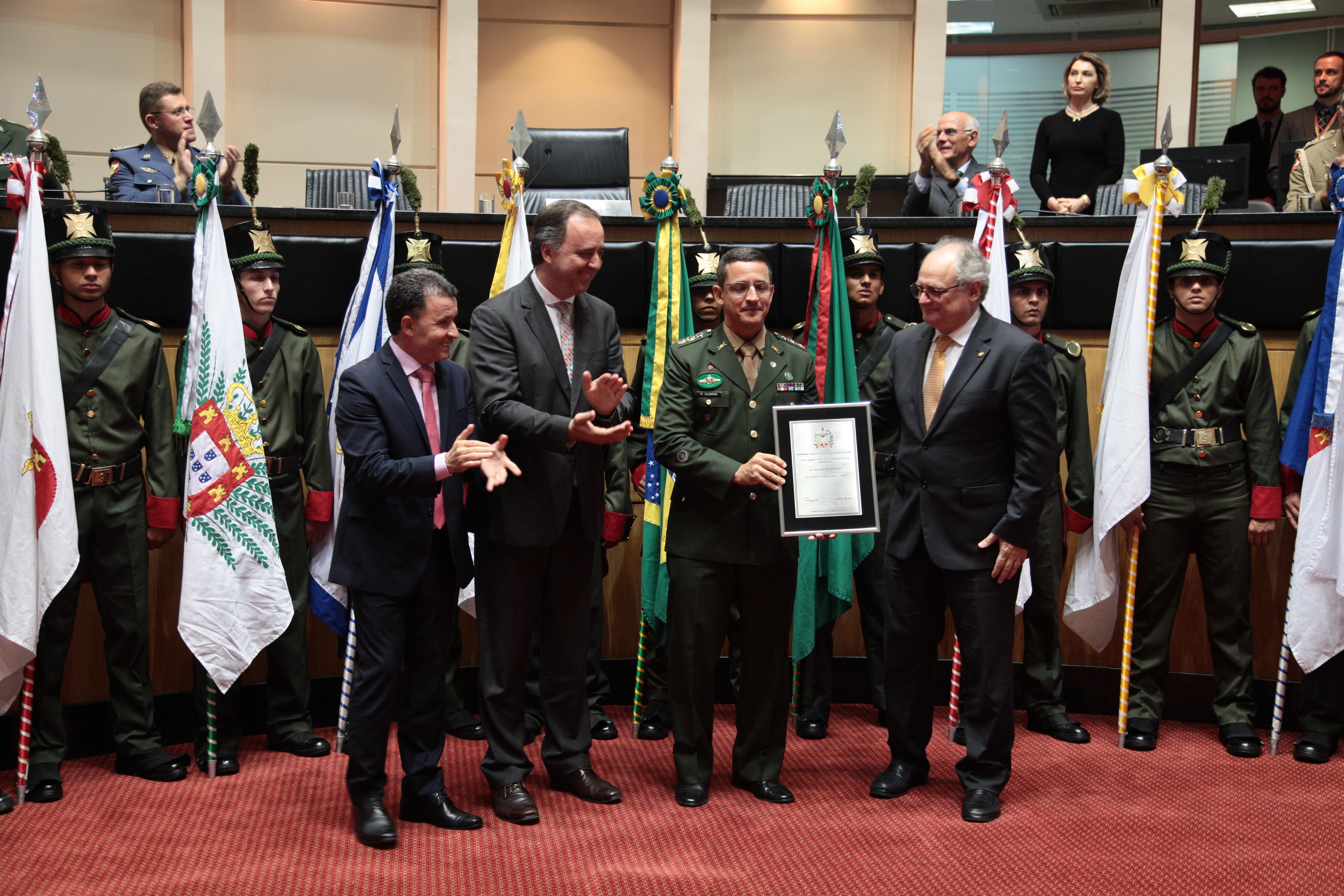Sessão Especial em Comemoração dos 100 anos do 62º Batalhão de Infantaria de Joinville.