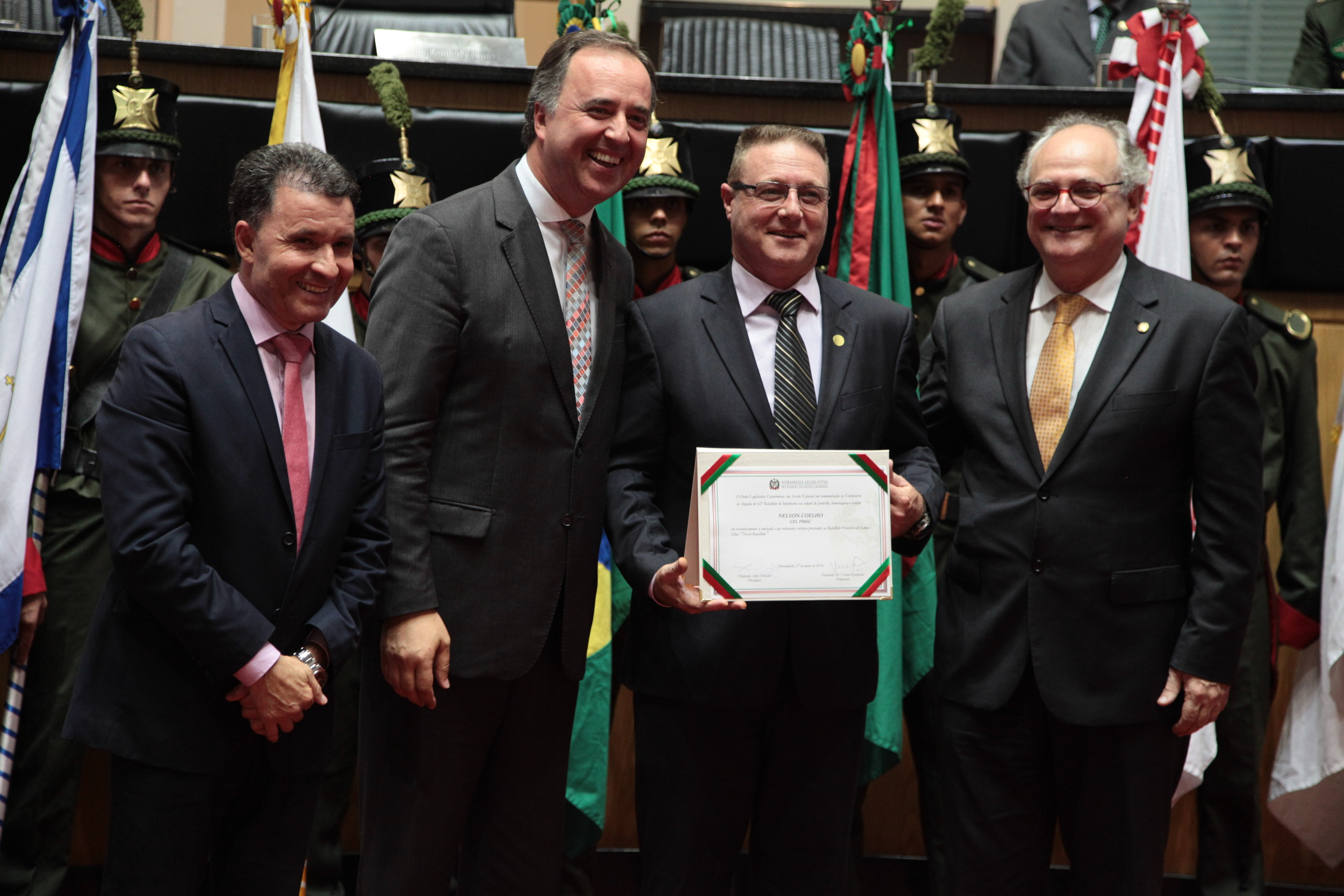Sessão Especial em Comemoração dos 100 anos do 62º Batalhão de Infantaria de Joinville.