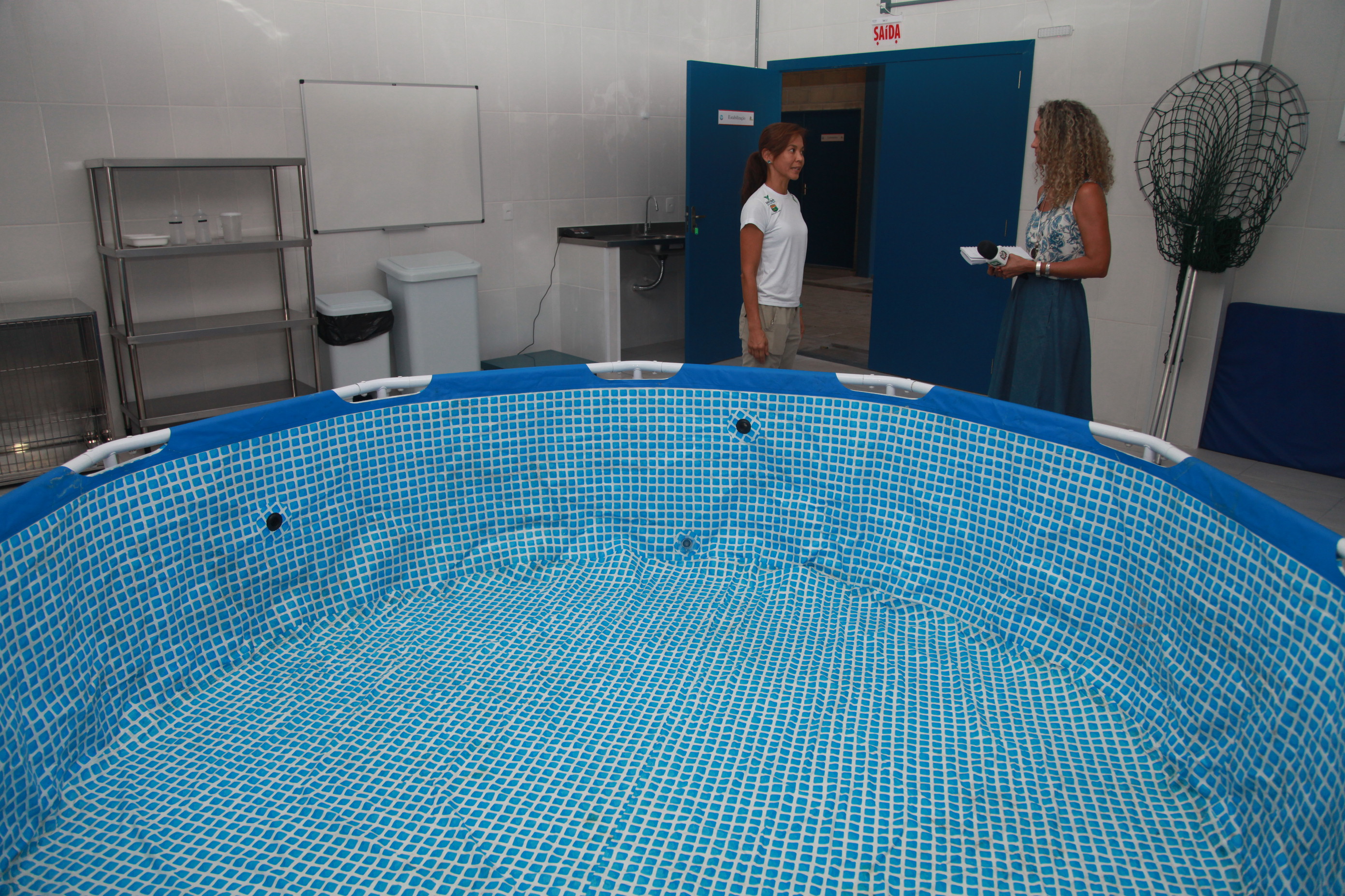 Centro de Reabilitação de Animais Marinhos.