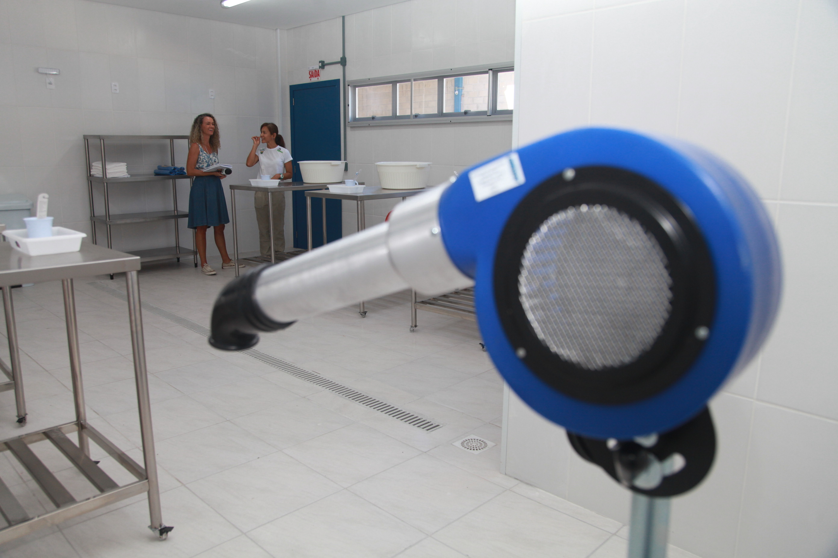 Centro de Reabilitação de Animais Marinhos.