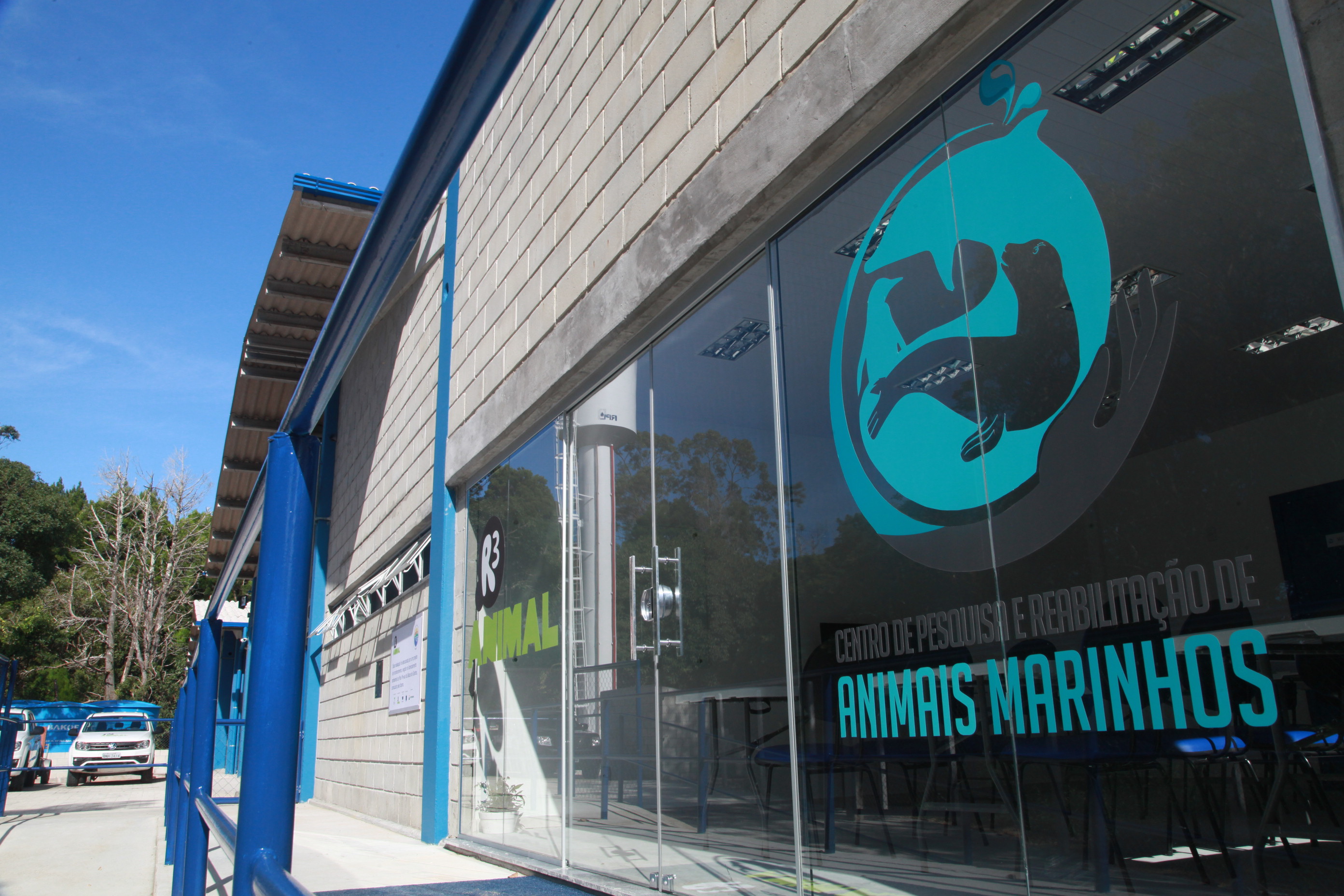 Centro de Reabilitação de Animais Marinhos.