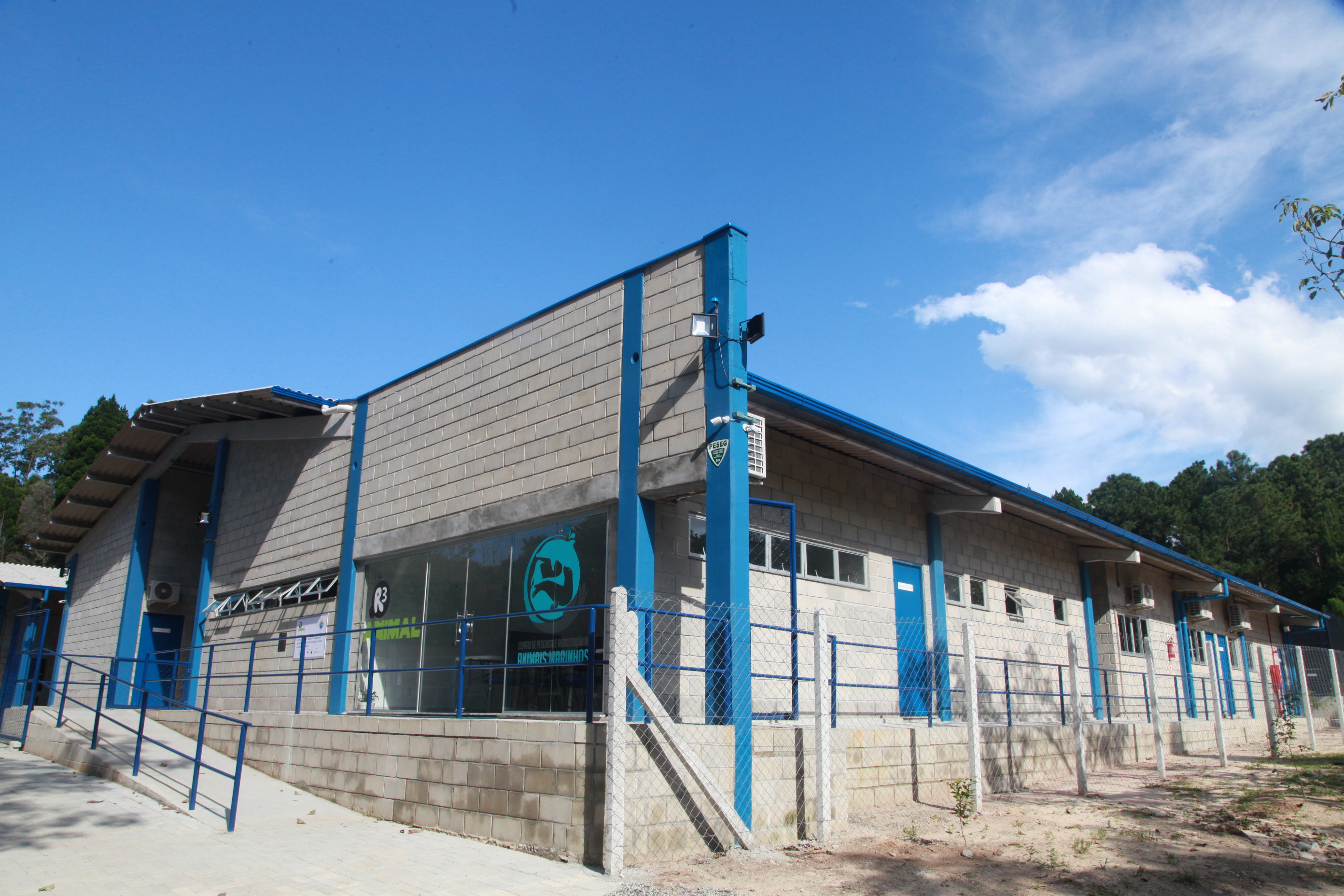 Centro de Reabilitação de Animais Marinhos.