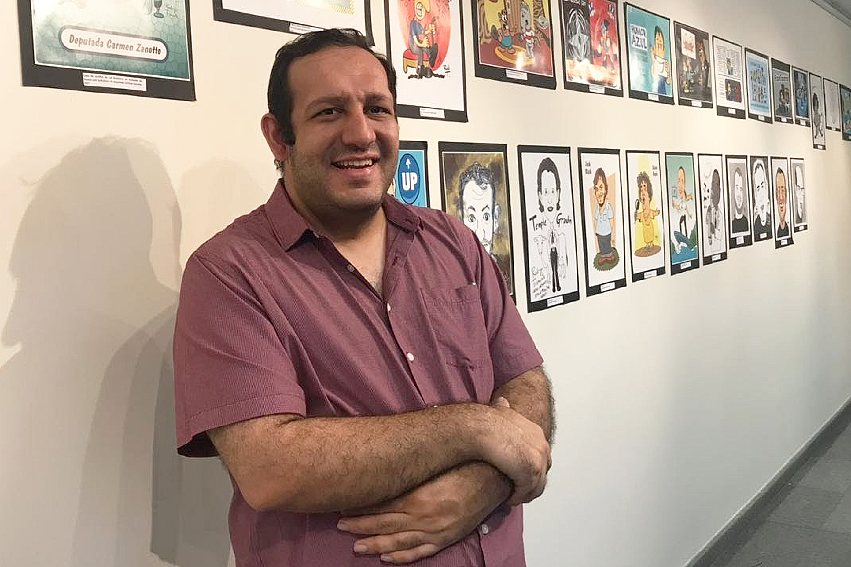 Exposição O Olhar Artístico de um Cartunista Autista