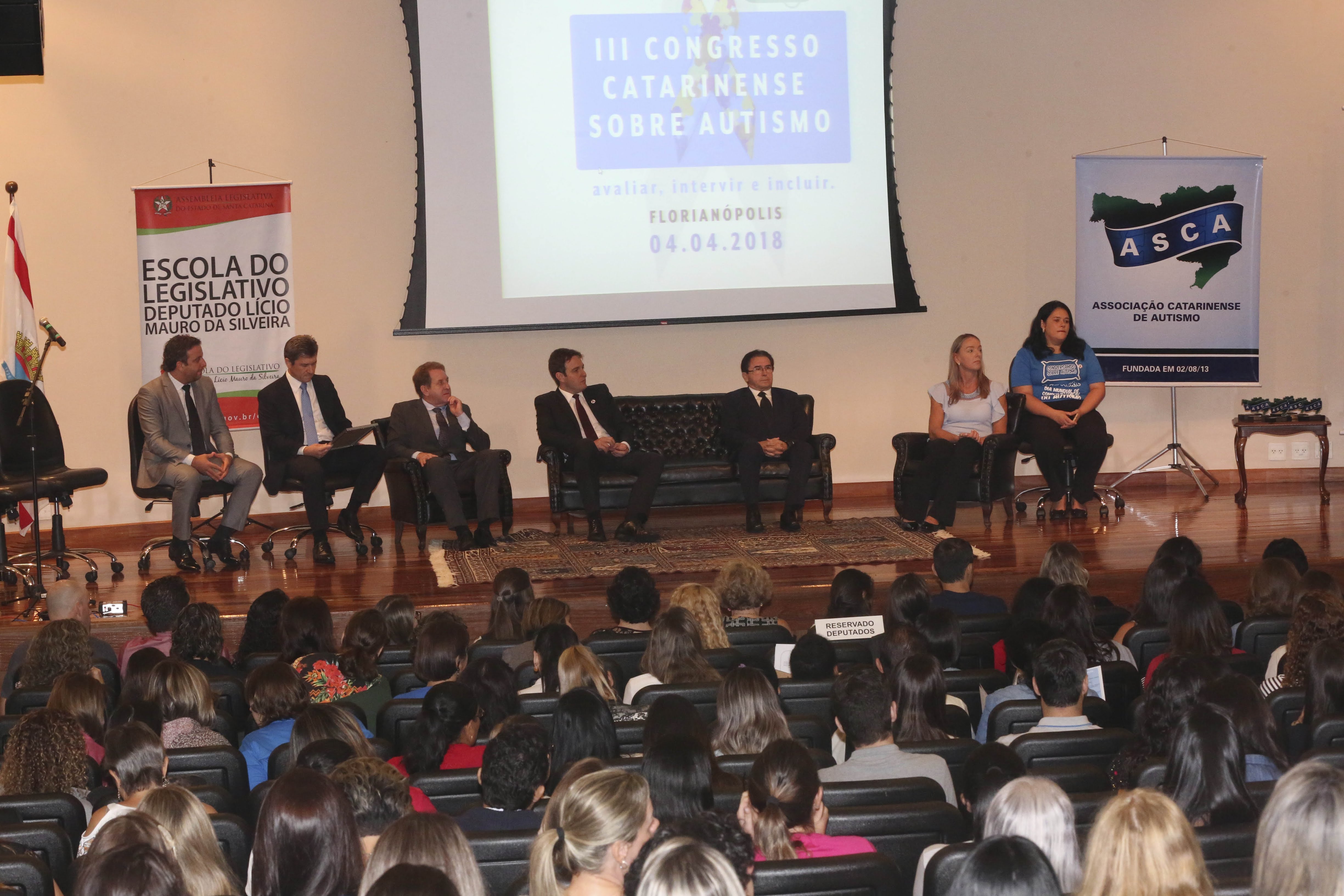 III Congresso Catarinense Sobre Autismo. Foto: Guto Kuerten / Agência AL