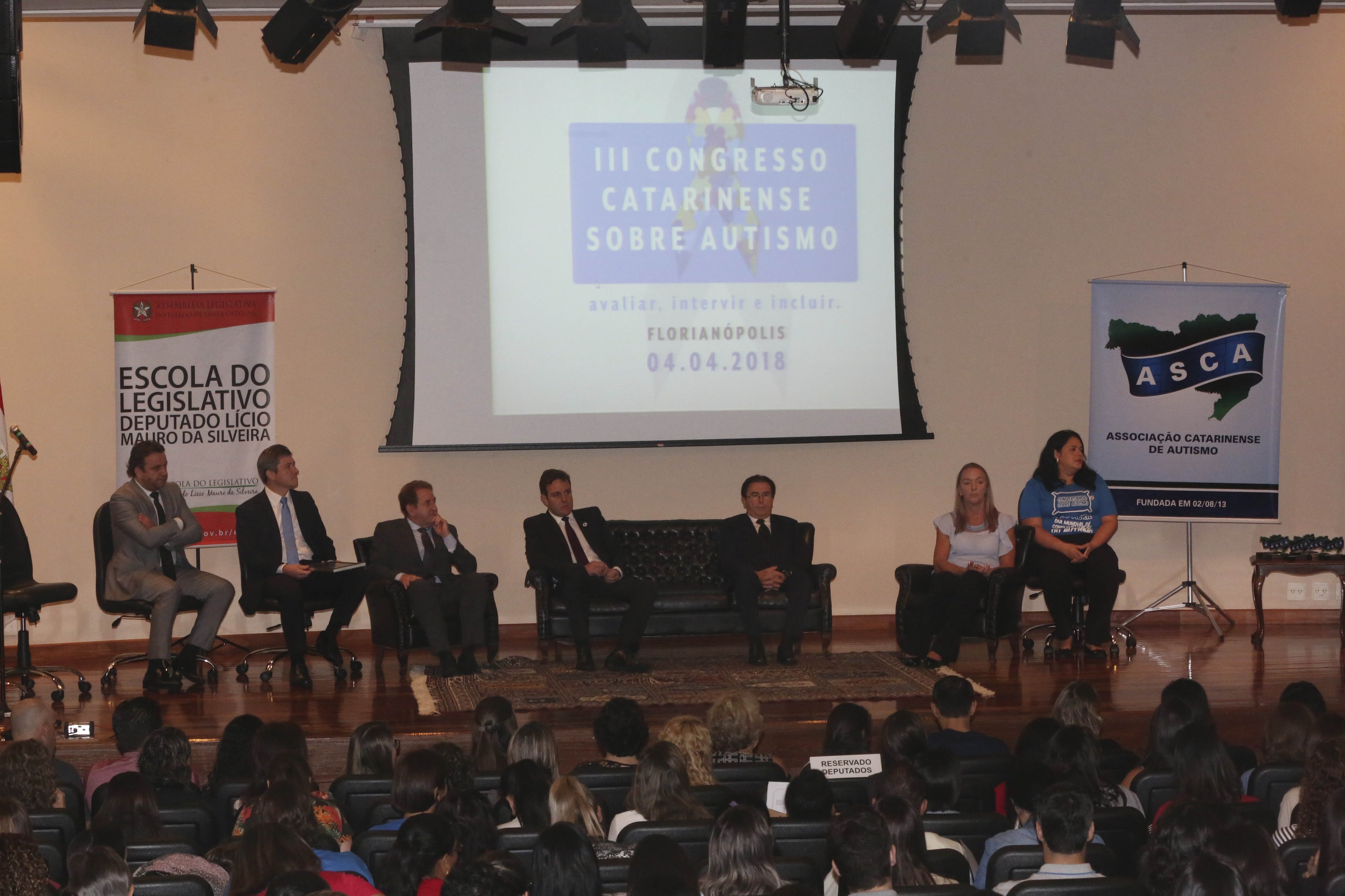 III Congresso Catarinense Sobre Autismo. Foto: Guto Kuerten / Agência AL