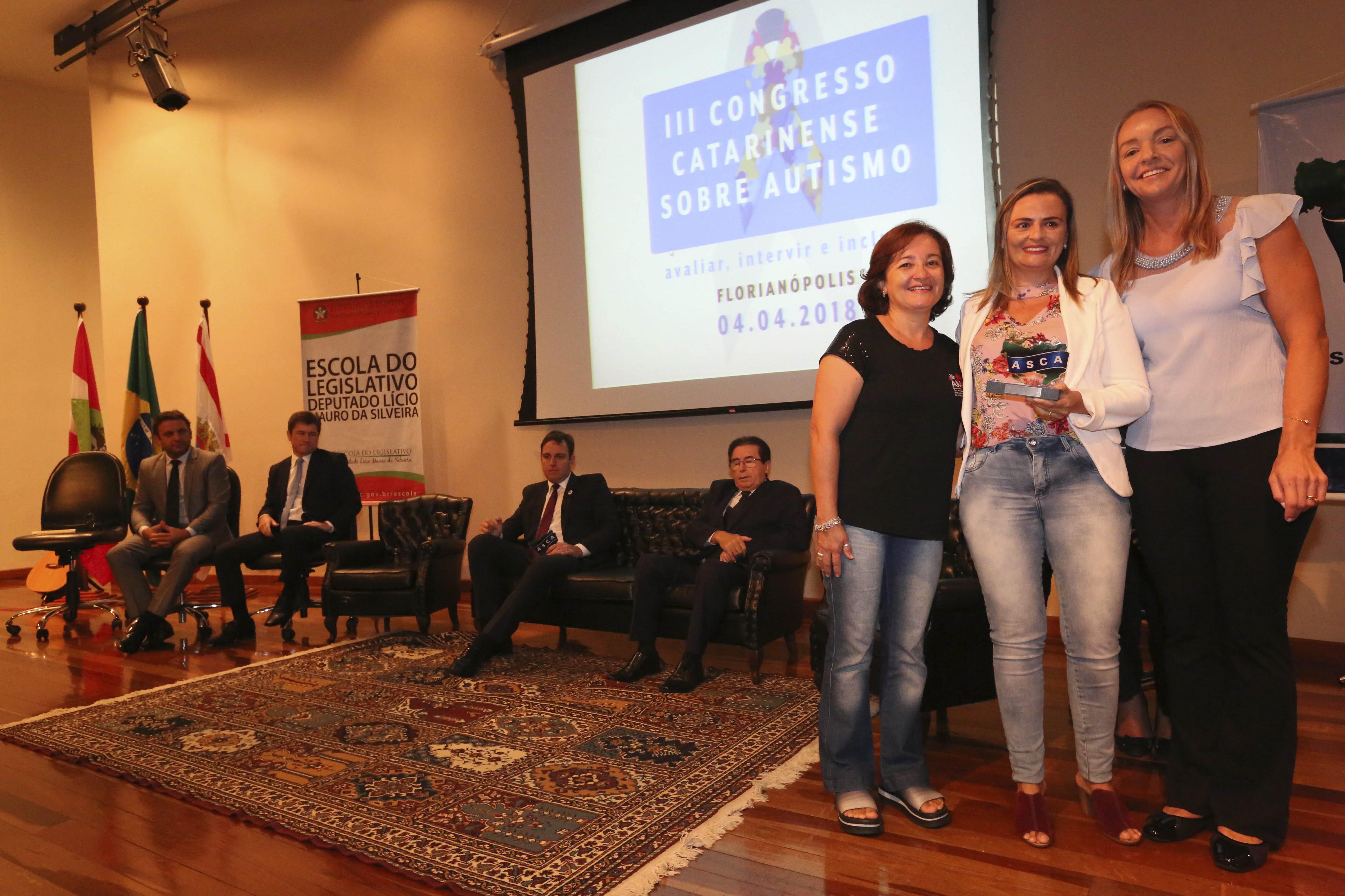 III Congresso Catarinense Sobre Autismo. Foto: Guto Kuerten / Agência AL