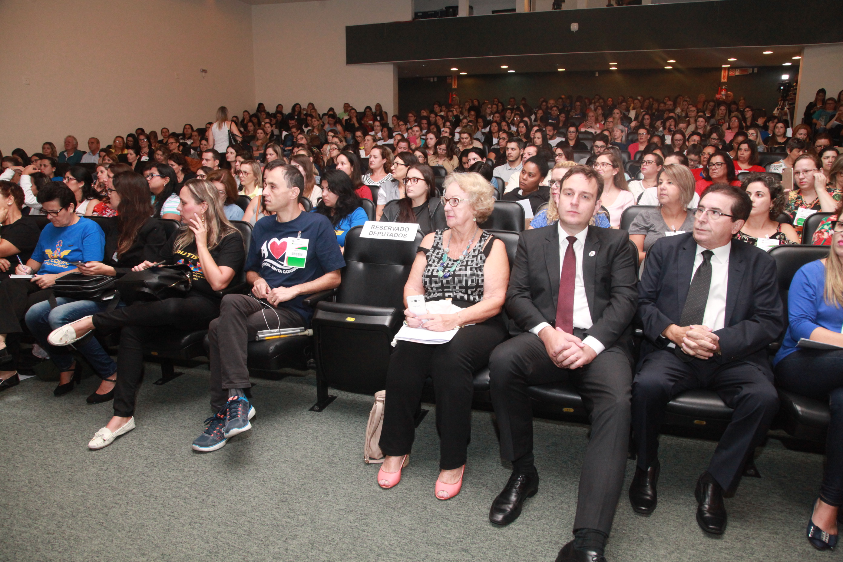 III Congresso Catarinense Sobre Autismo. Foto: Eduardo Guedes / Agência AL
