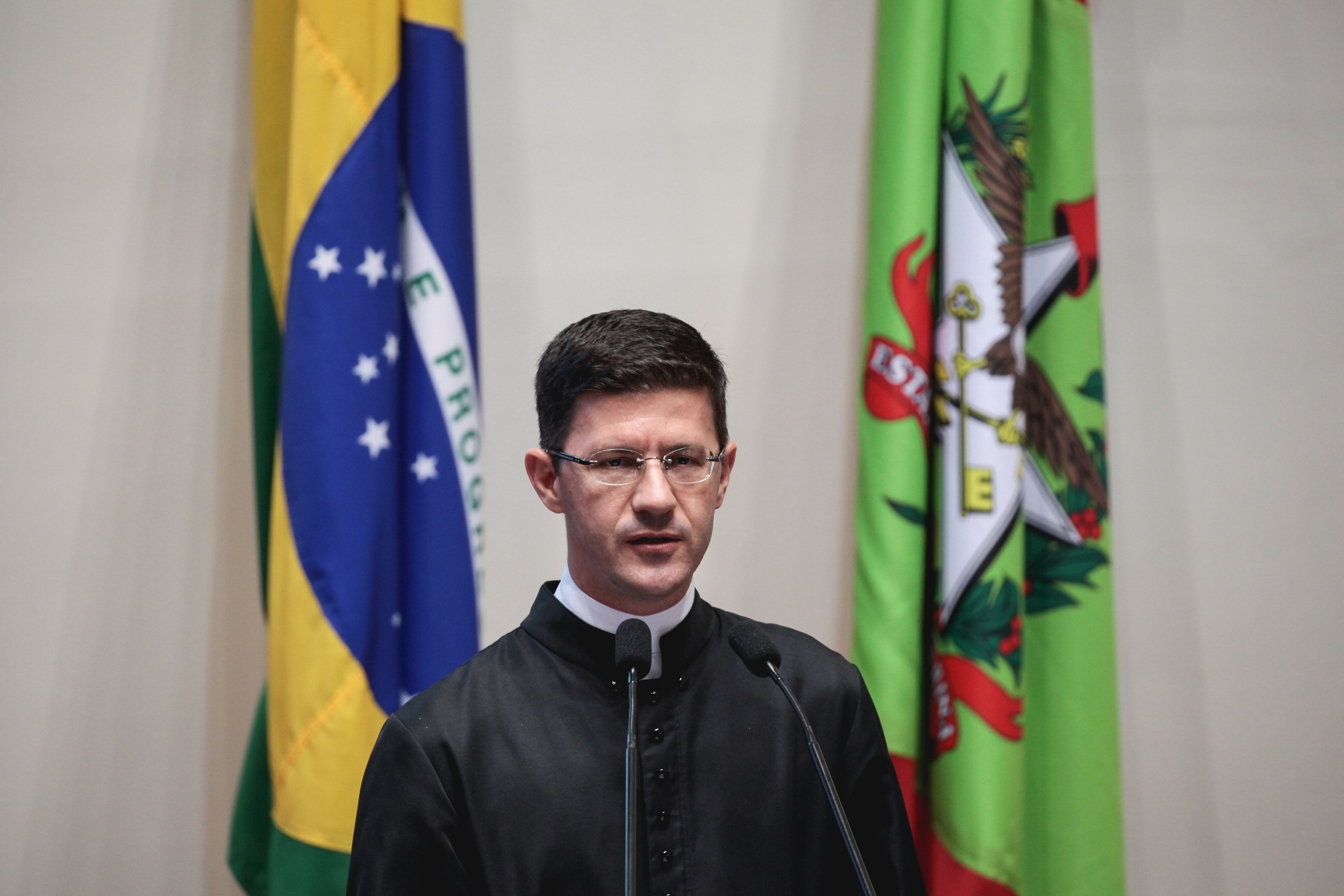 Lançamento da festa araranguaense Nossa Senhora Mãe dos Homens.
