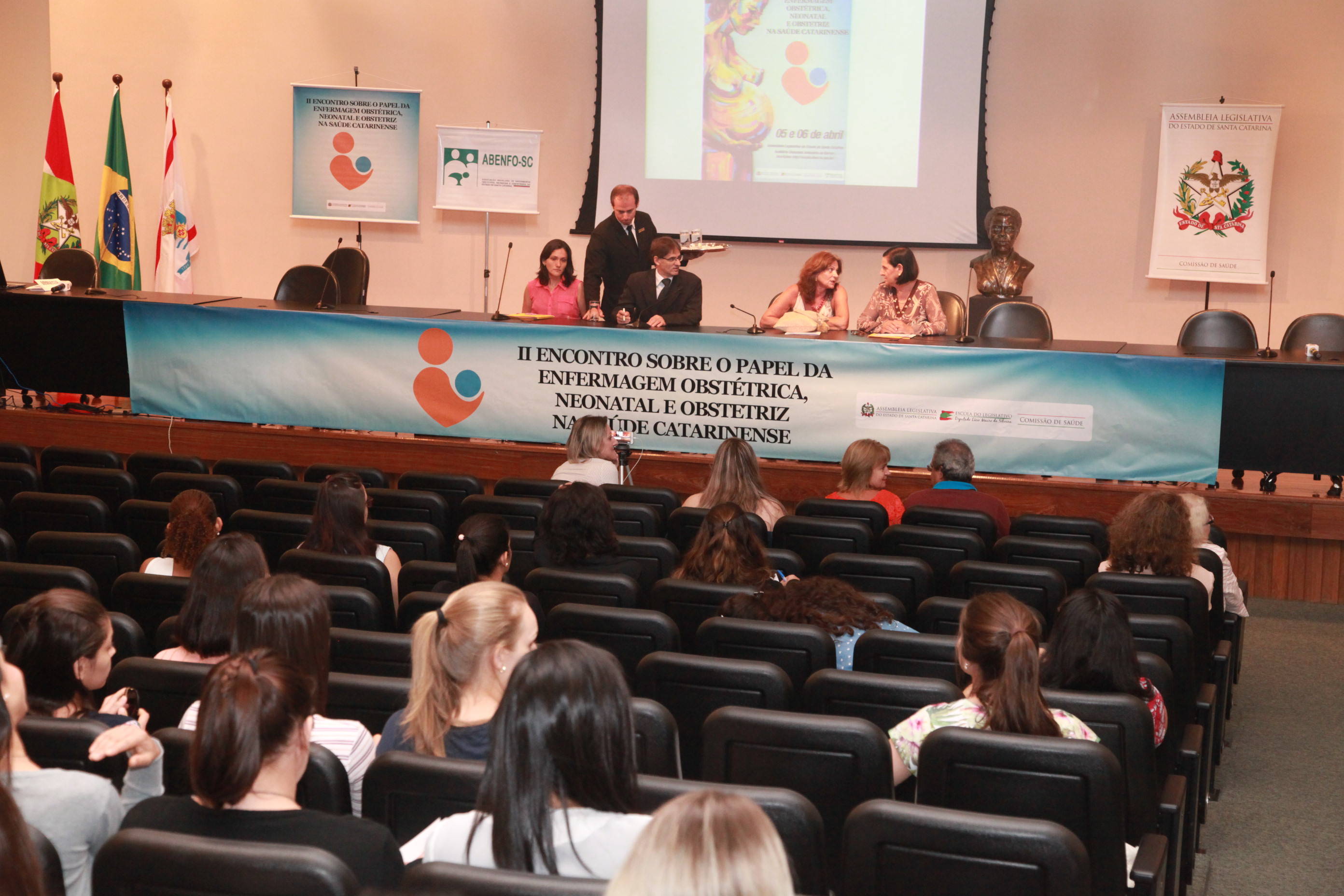 II Encontro sobre o Papel da Enfermagem Obstétrica, Neonatal e Obstetrizes na Saúde Catarinense.