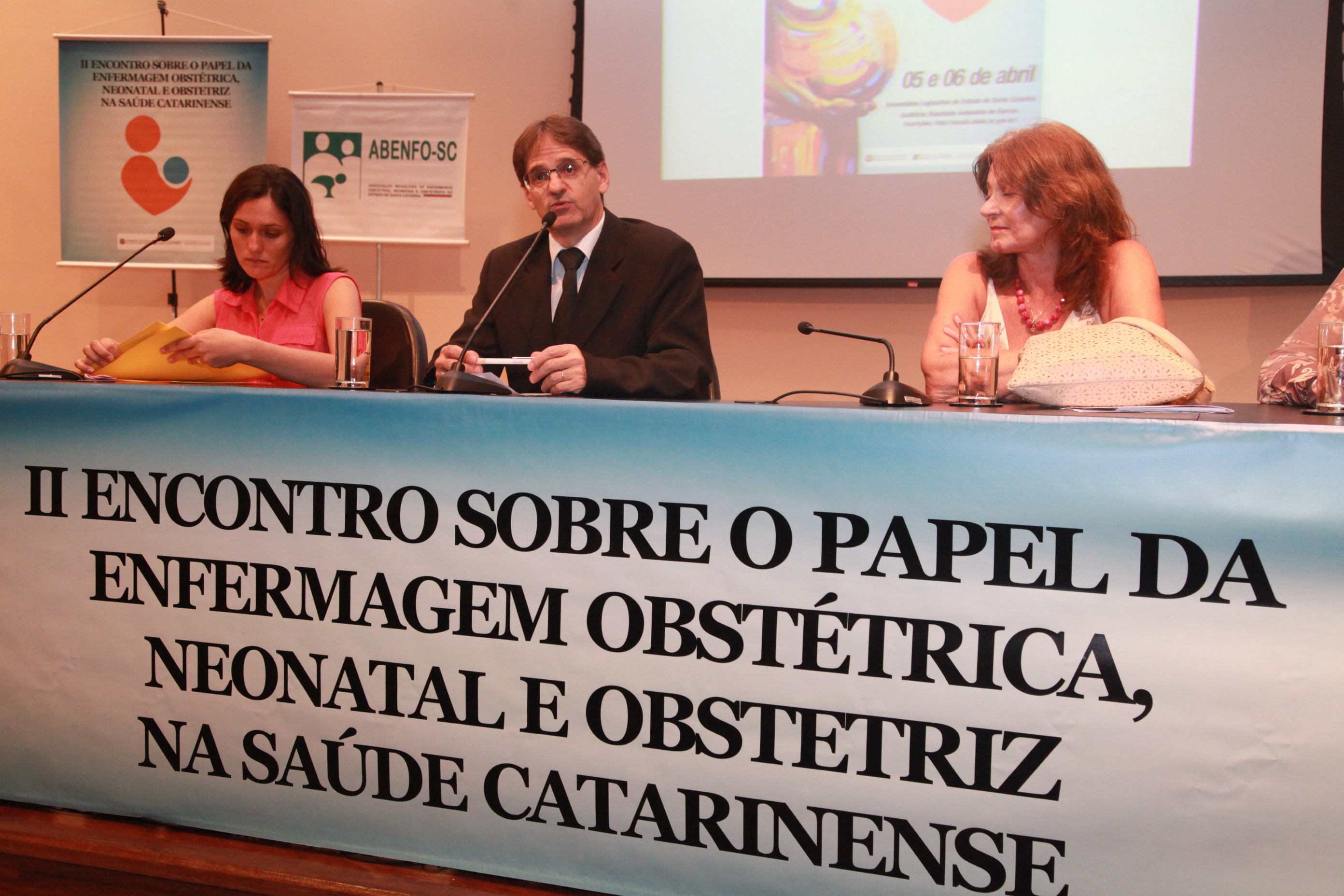 II Encontro sobre o Papel da Enfermagem Obstétrica, Neonatal e Obstetrizes na Saúde Catarinense.