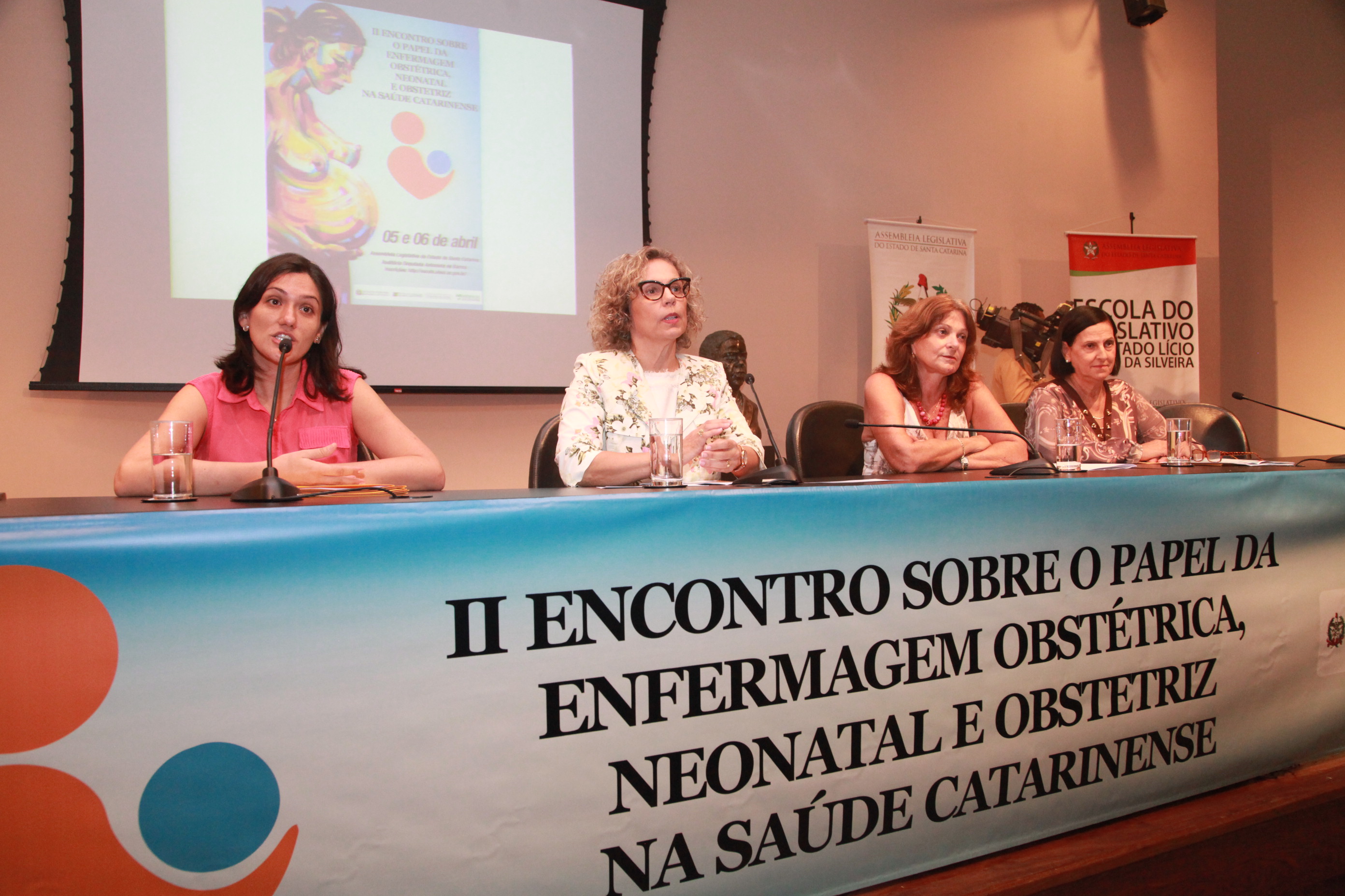 II Encontro sobre o Papel da Enfermagem Obstétrica, Neonatal e Obstetrizes na Saúde Catarinense.